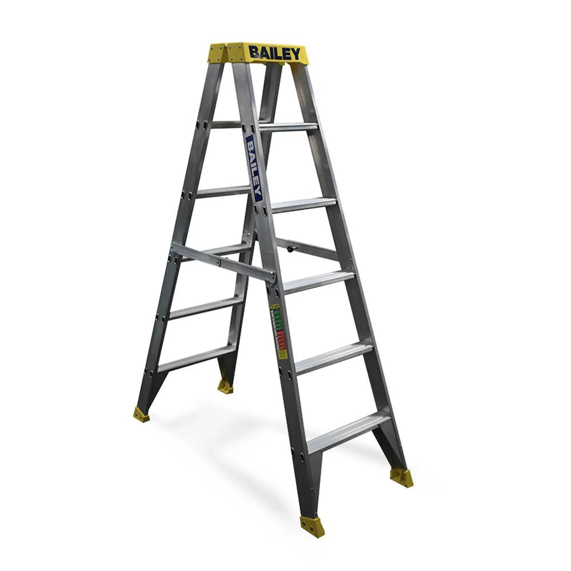 Bailey FS13963 150kg 1.8m 6 Step Aluminium Double Sided Ladder