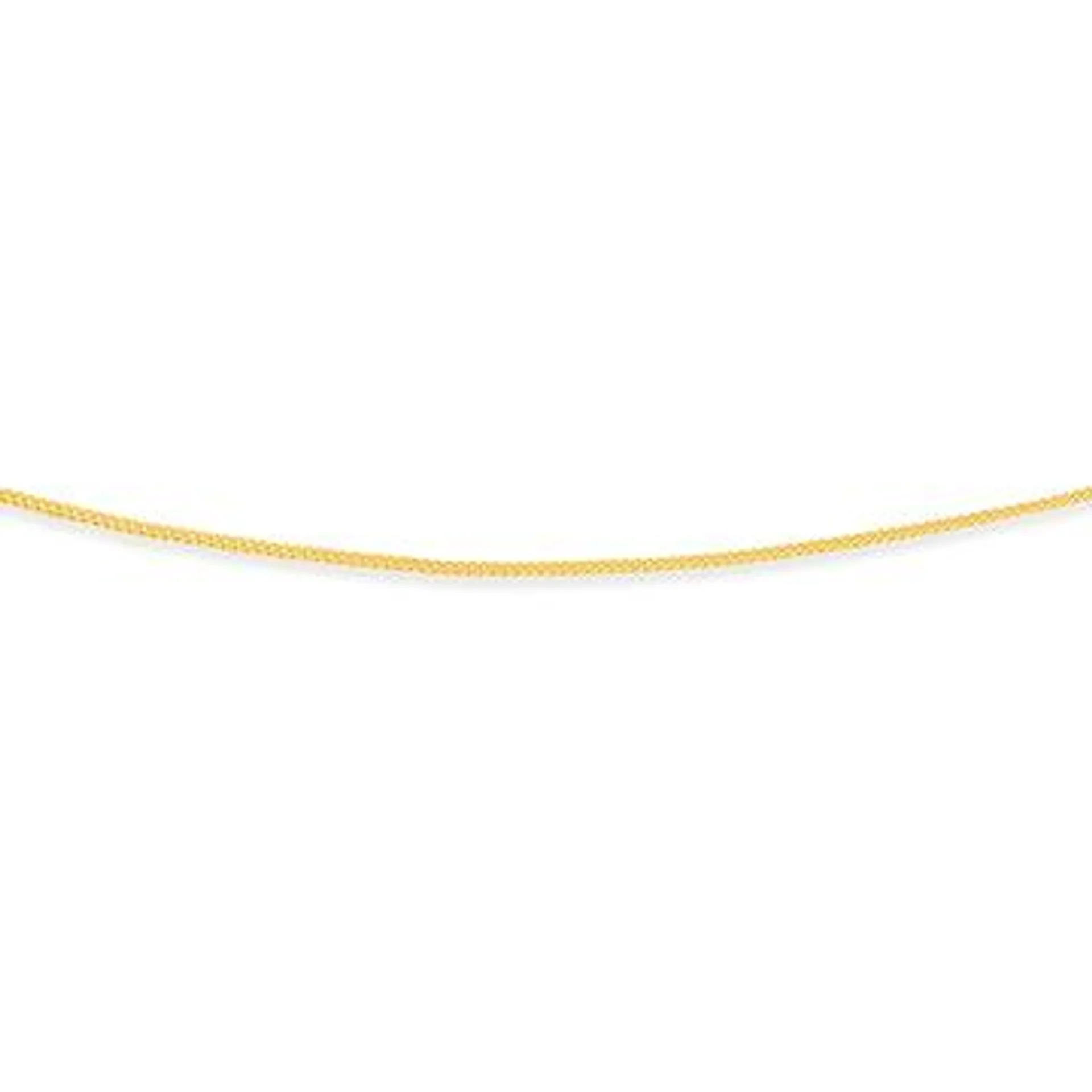 9ct Gold 50cm Solid Curb Chain