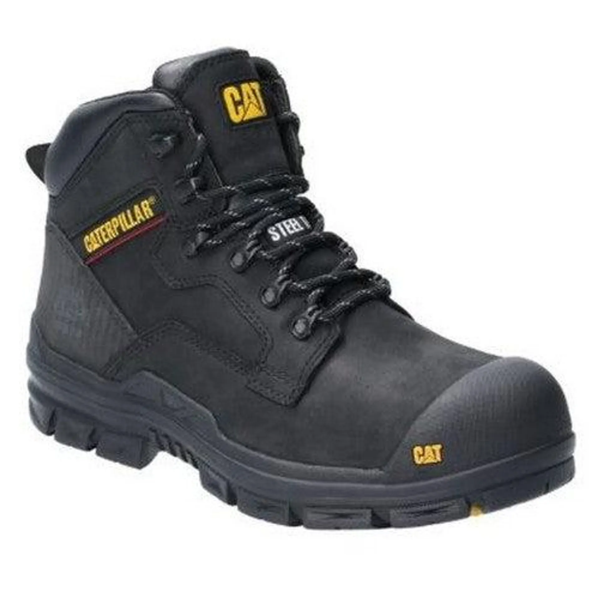 Caterpillar Mens Bearing Lace Up Safety Boot