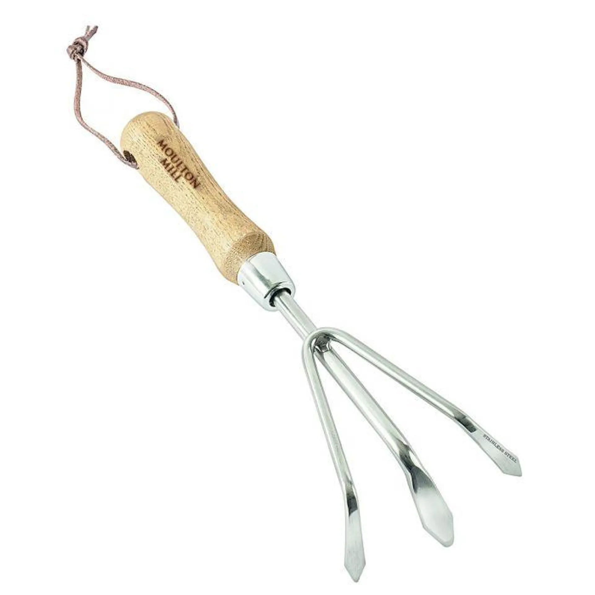 Moulton Mill Stainless Steel Three Prong Cultivator