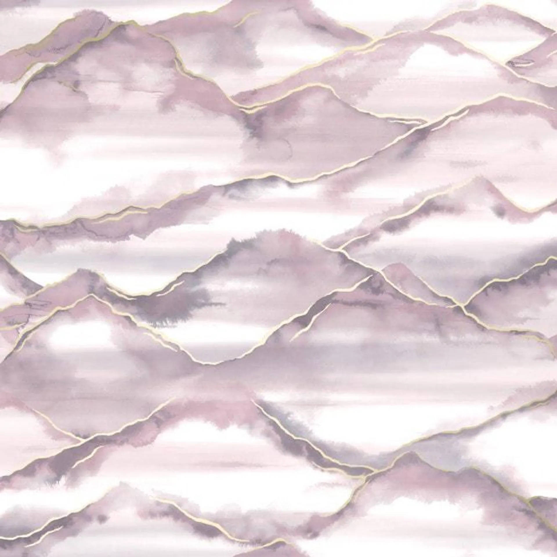 Zen Metallic wallpaper in pink