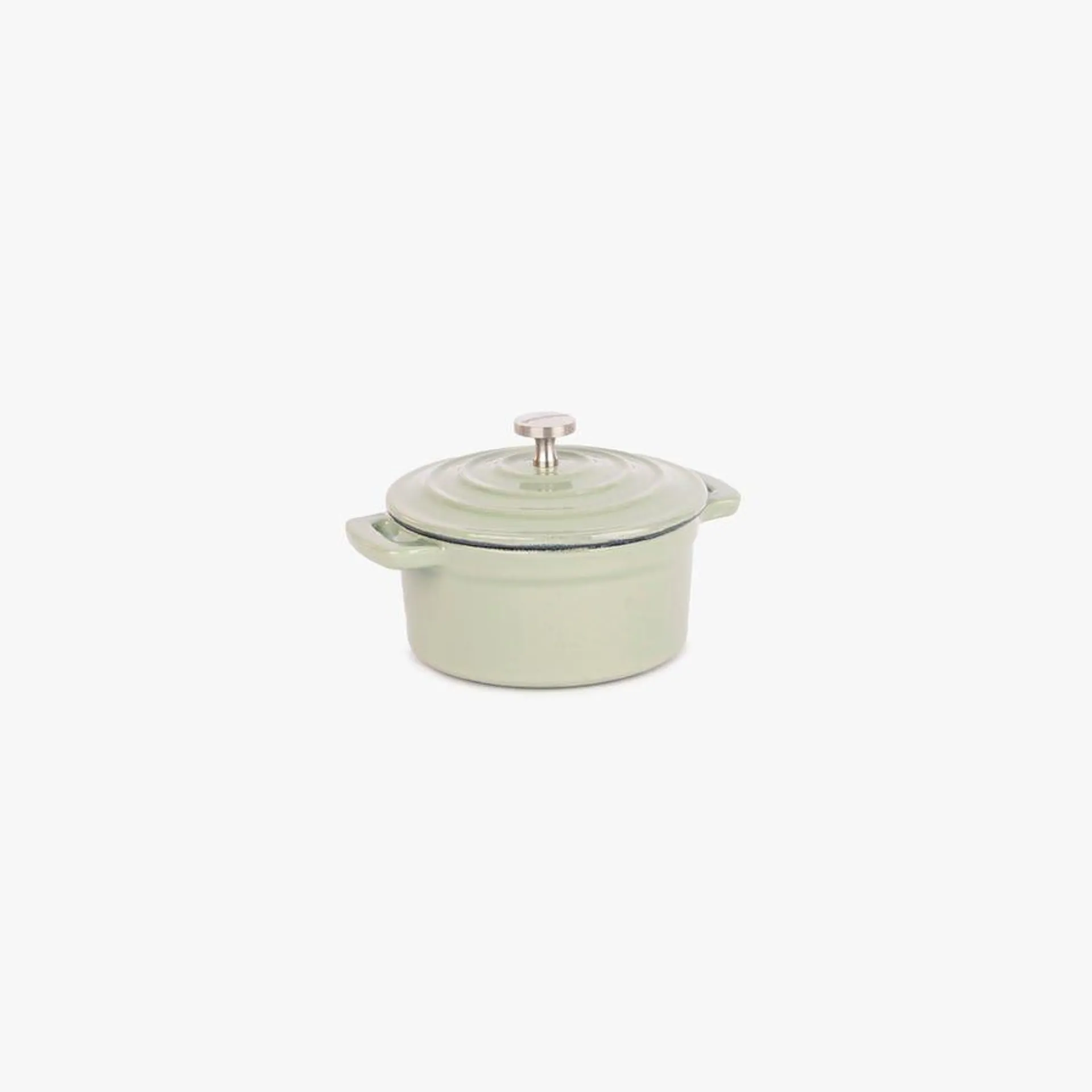 Caçarola mini ferro fundido verde D10cm | 0,25 L CHEF