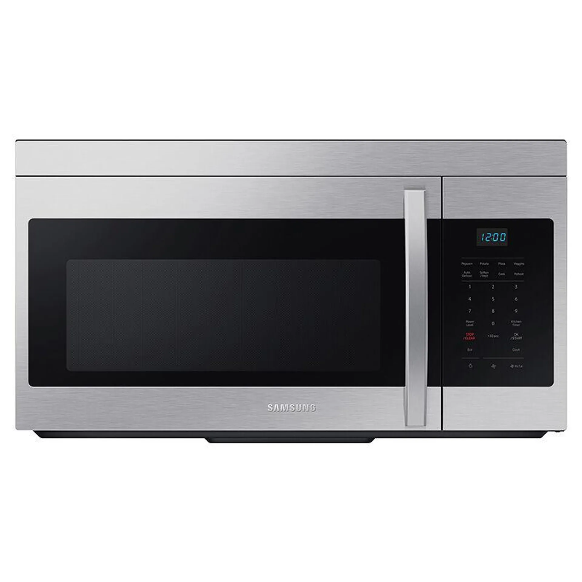 Samsung 30" 1.6 Cu. Ft. Over-the-Range Microwave with 10 Power Levels & 300 CFM - Stainless Steel
