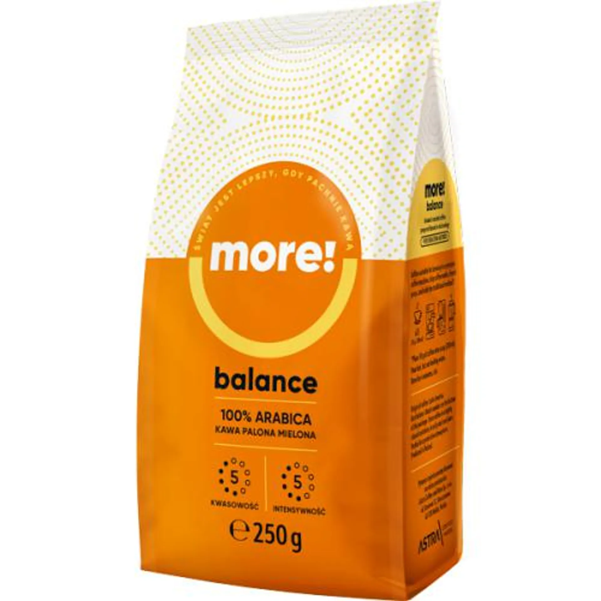 Kawa Astra More Balance mielona 250g