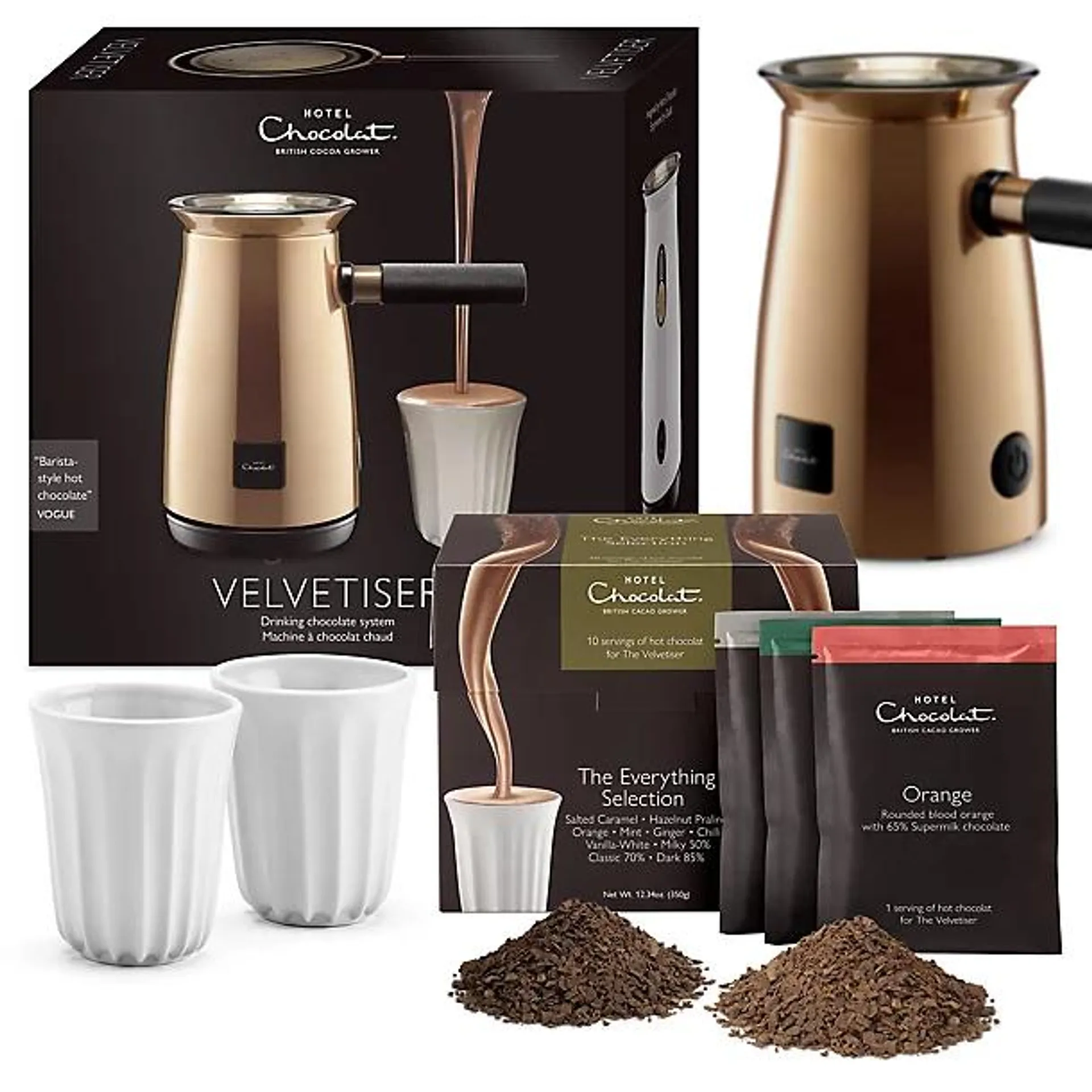 Hotel Chocolat Velvetiser Hot Chocolate System – Copper Edition 472755