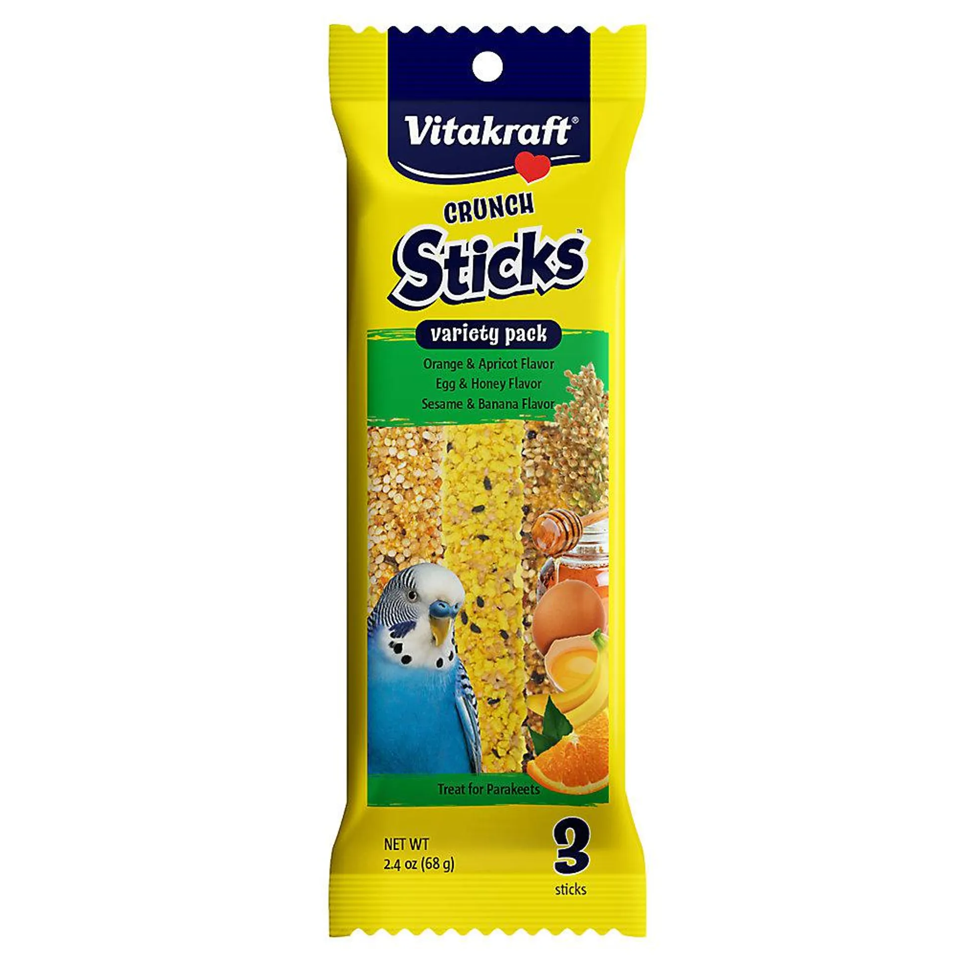 Vitakraft® Crunch Sticks Variety Pack Parakeet Treat