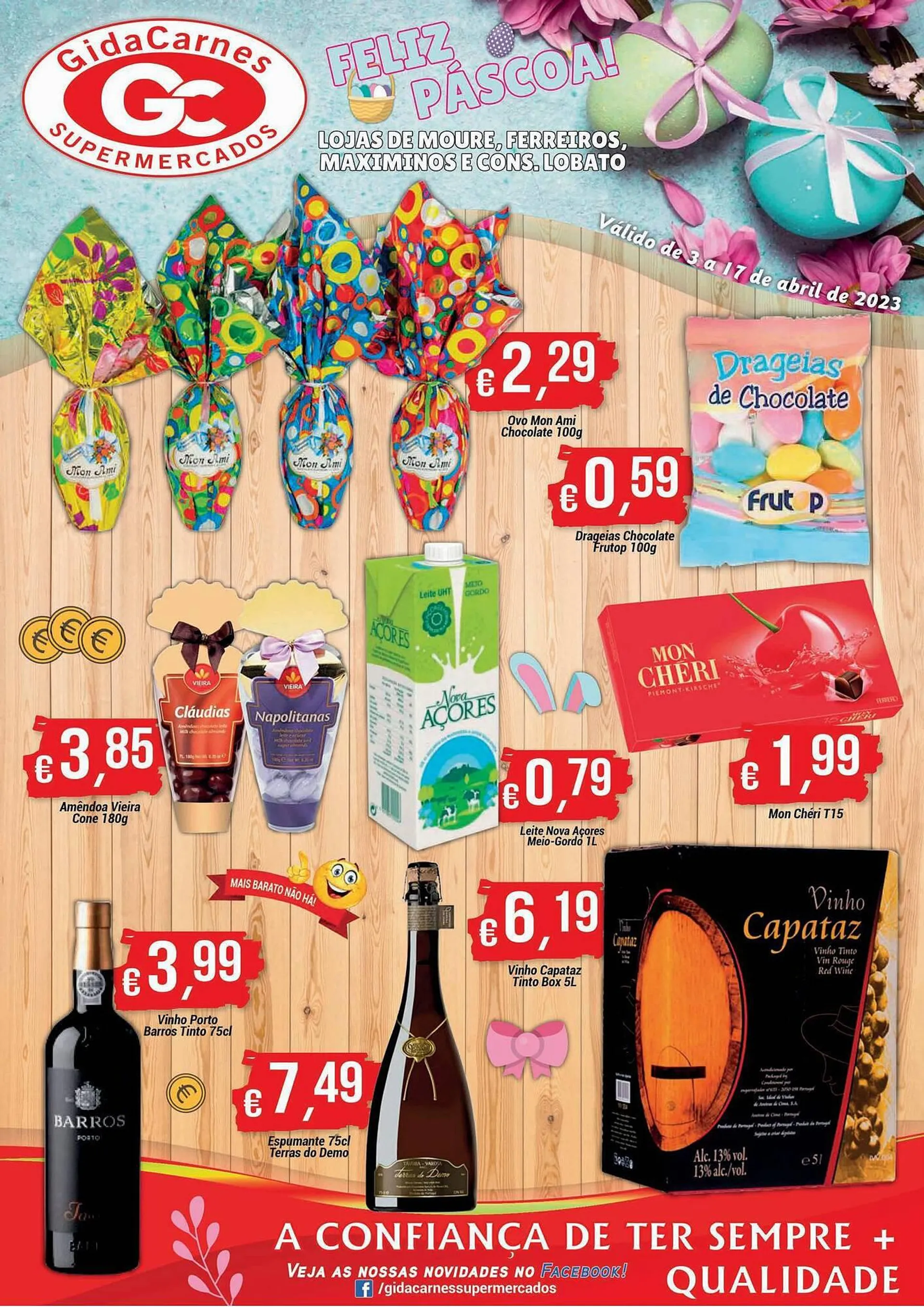 Folheto GidaCarnes Supermercados - 1