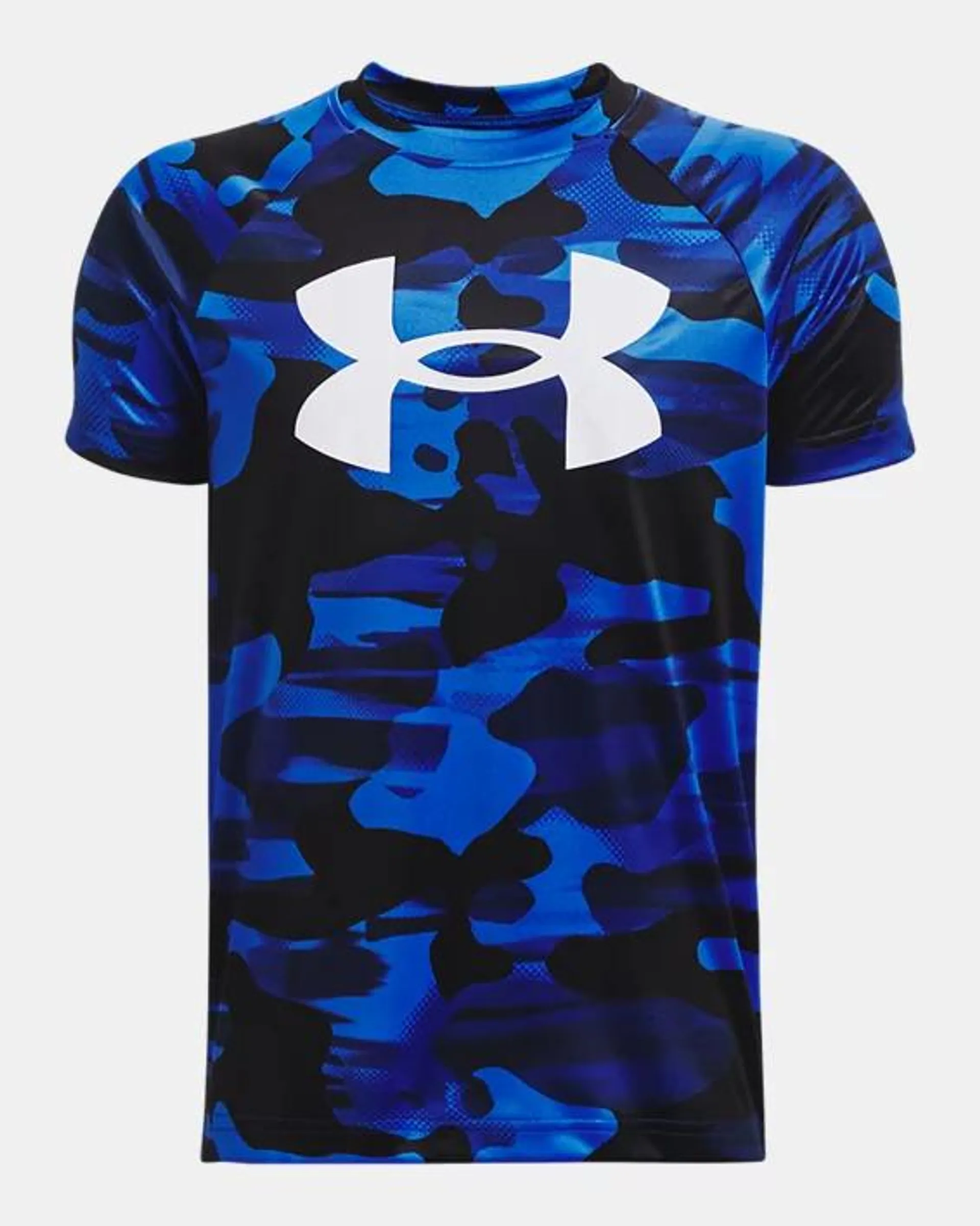 Boys' UA Tech™ Big Logo Printed Short Sleeve