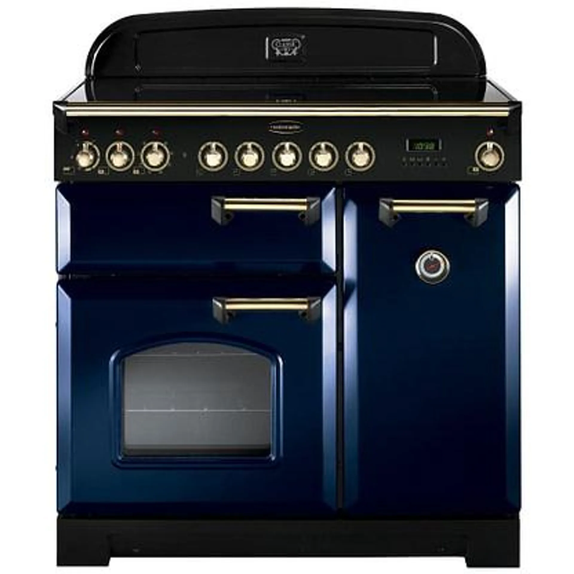 Rangemaster CDL90ECRB/B Classic Deluxe 90cm Ceramic Range Cooker 114260 – BLUE