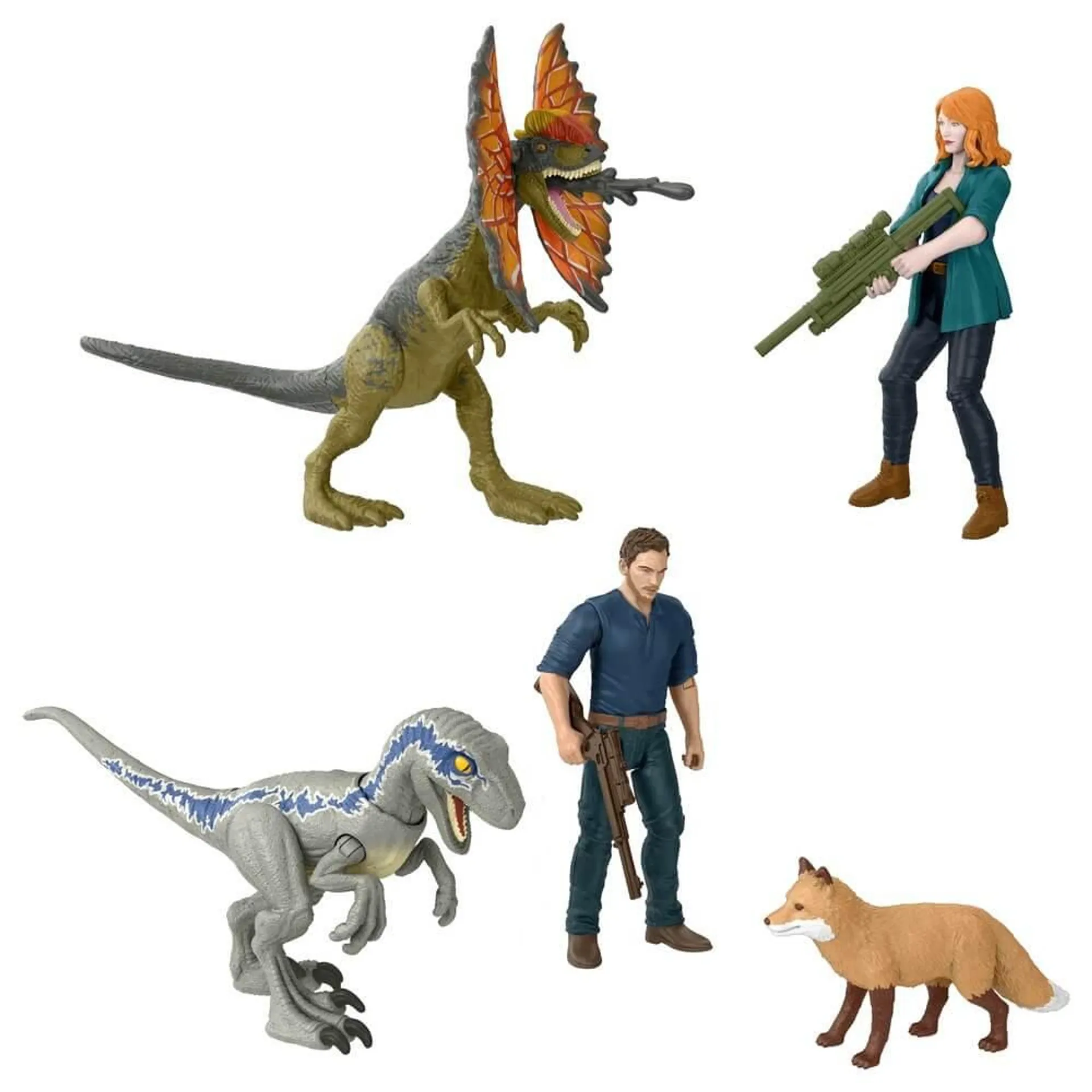 Jurassic World Personajes y Dinosaurios Surtido