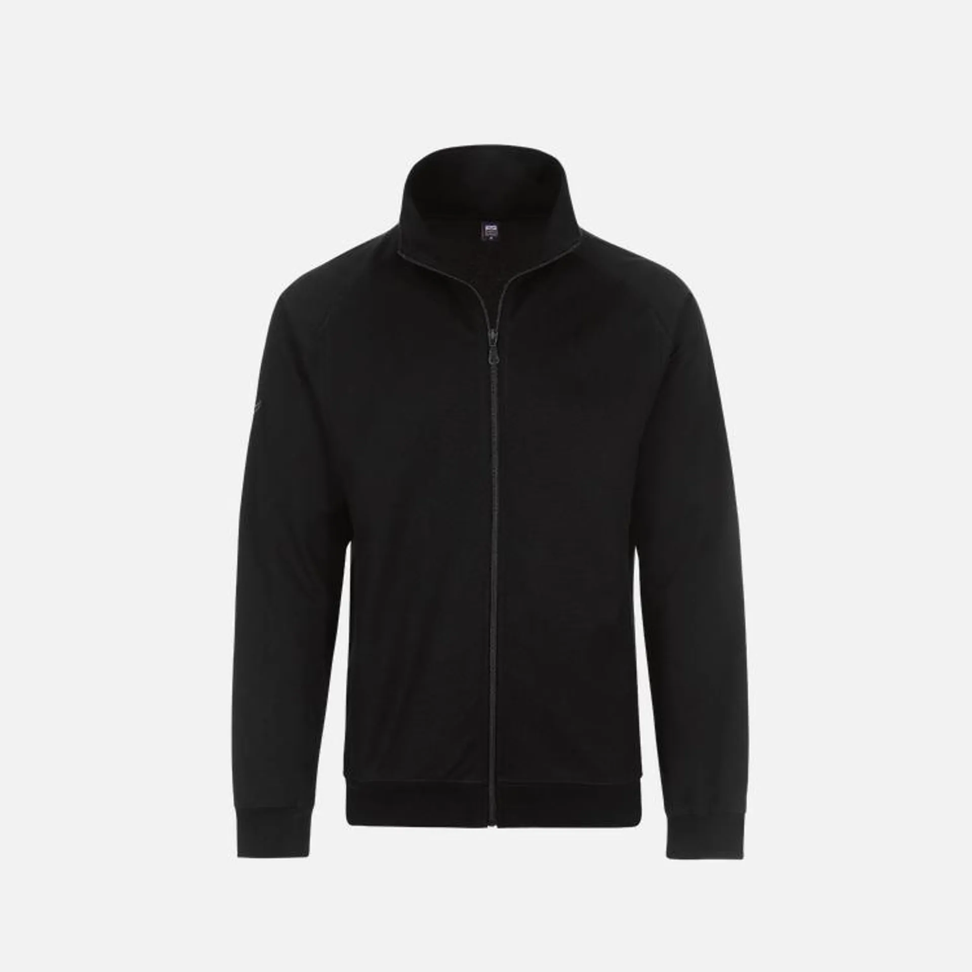 Raglanjacke aus Sweat-Qualität Schwarz