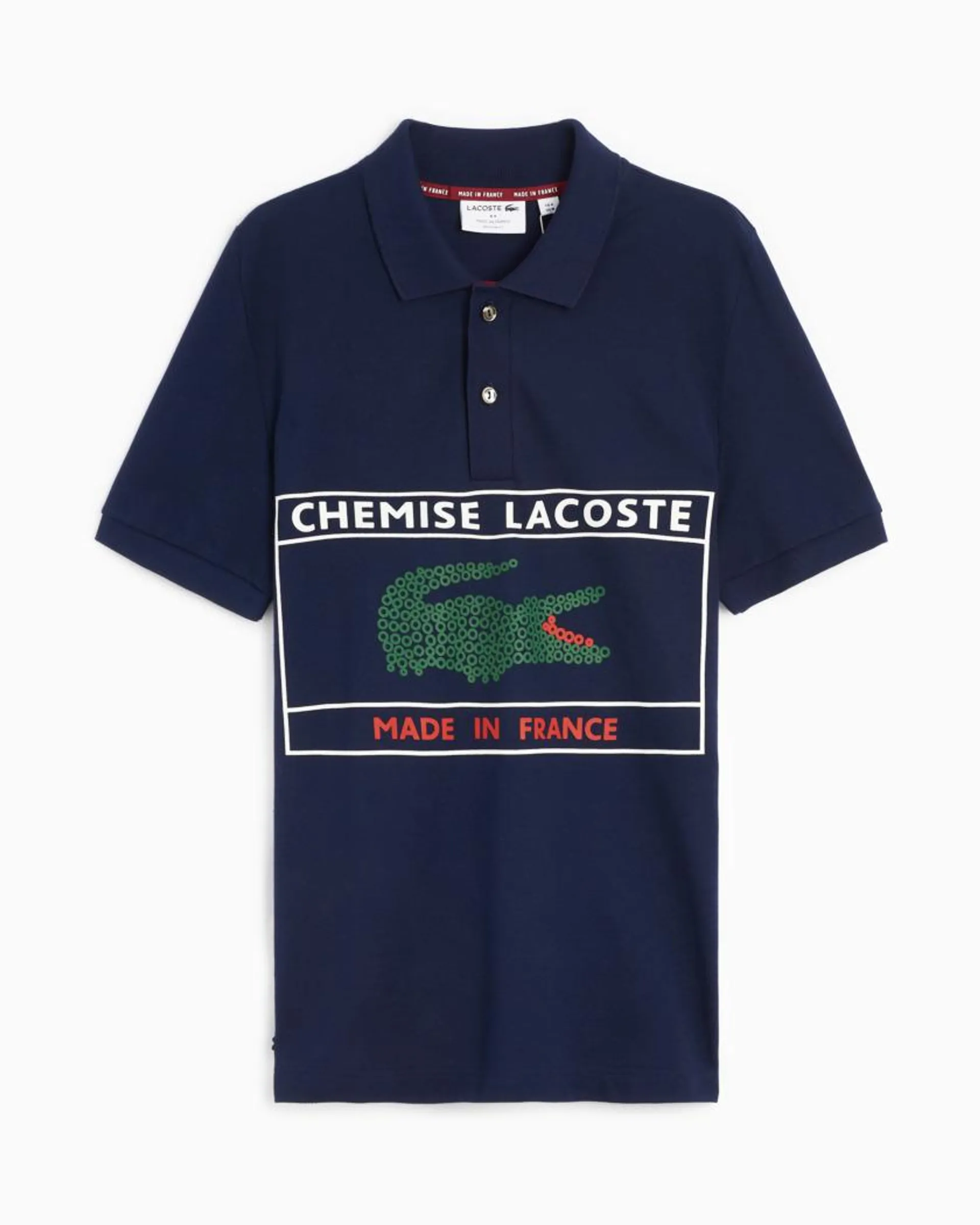 Lacoste Made in France Men's Regular Fit Polo