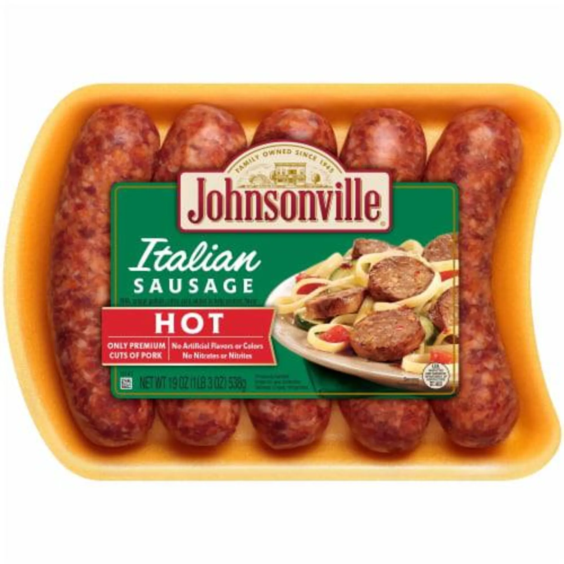 Johnsonville® Hot Italian Pork Sausage Links