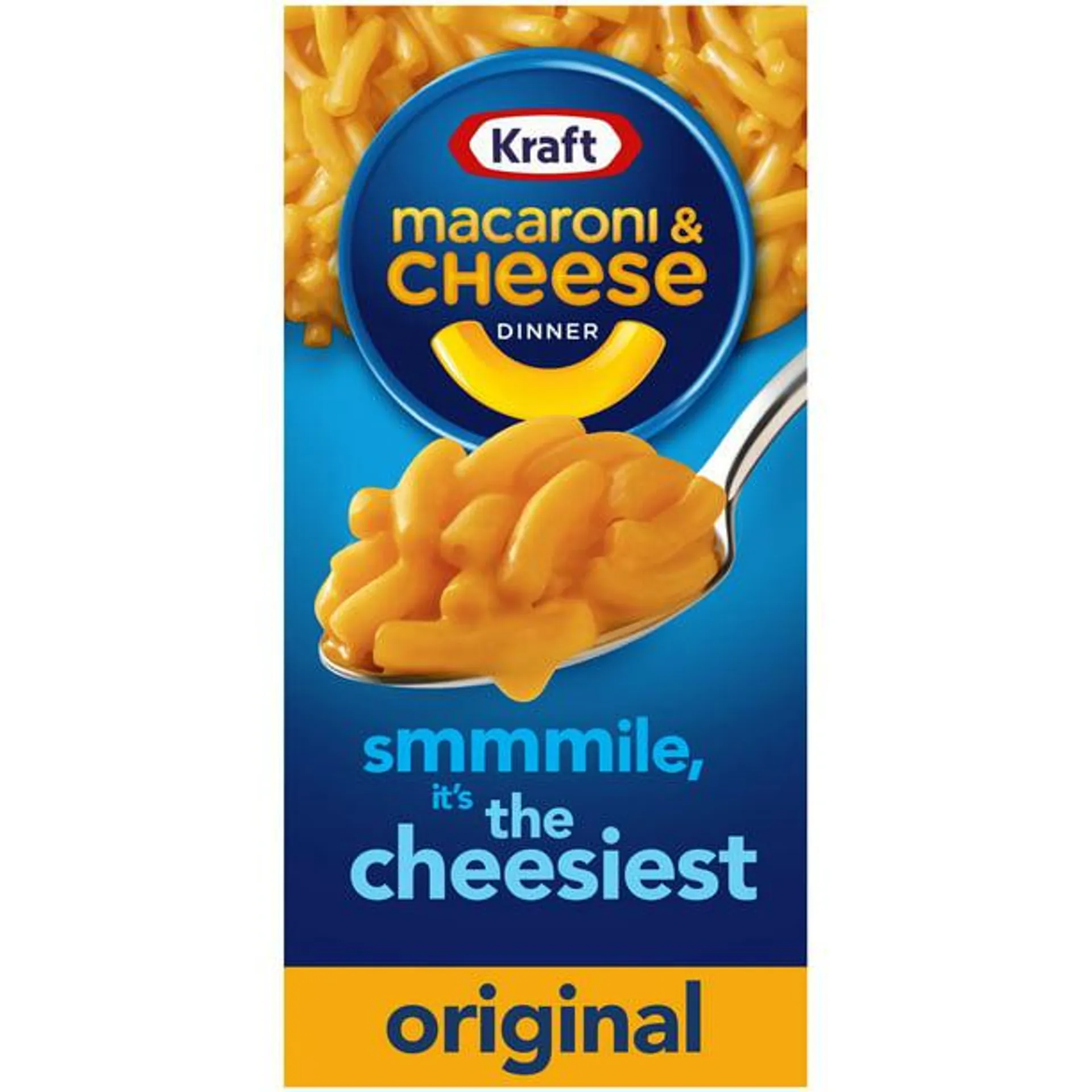 Kraft Original Mac N Cheese Macaroni and Cheese Dinner, 7.25 oz Box