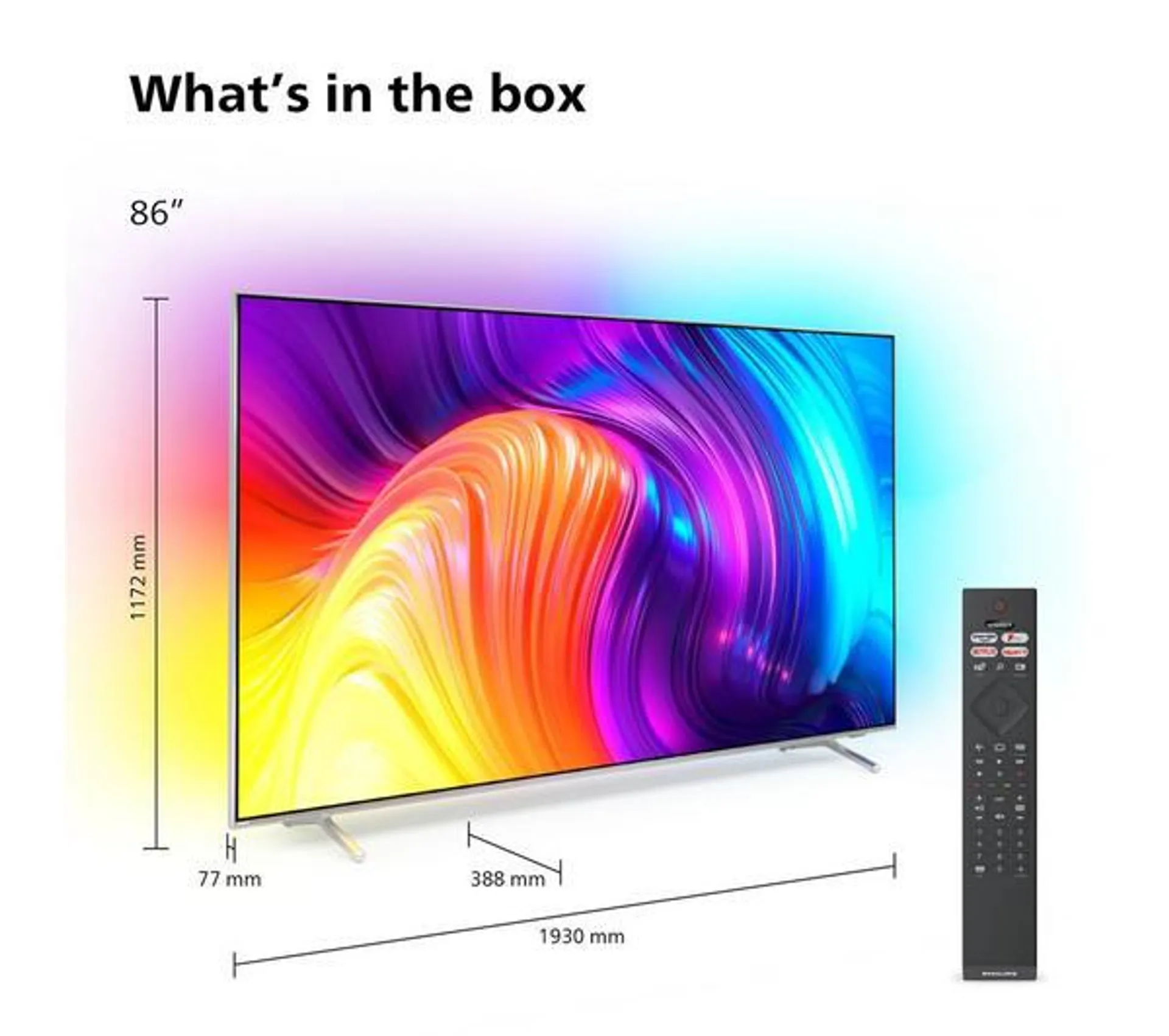 PHILIPS 75PUS8807/12 75" Smart 4K Ultra HD HDR LED TV with Google Assistant