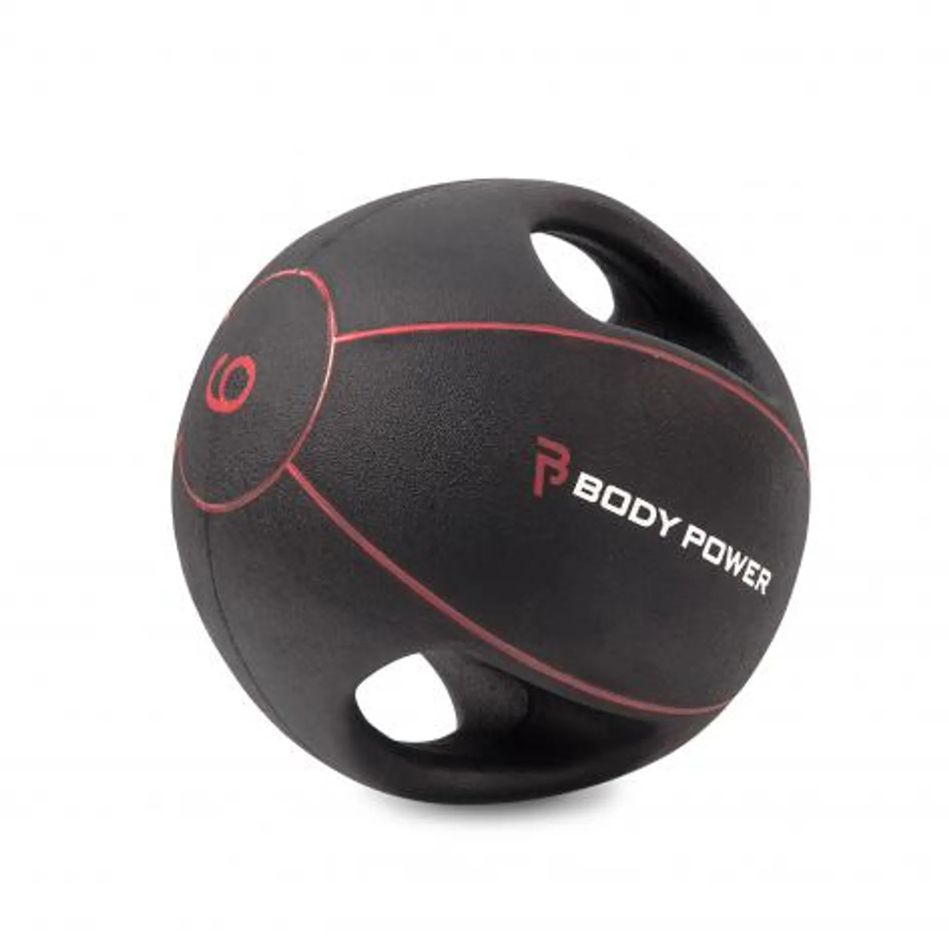 Body Power 6kg Double Grip Medicine Ball