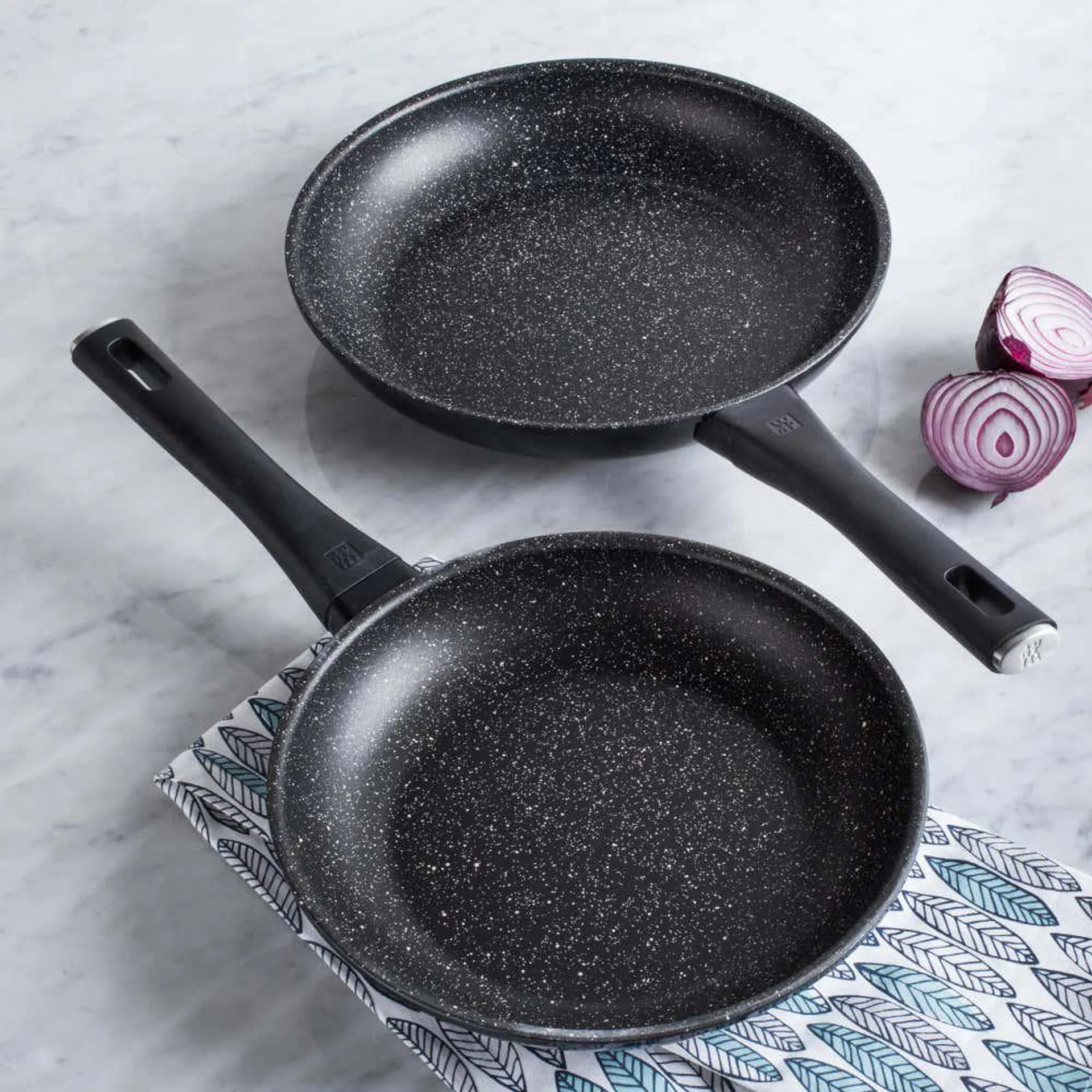 ZWILLING Marquina Non-Stick Frypan - Set of 2 (Black)