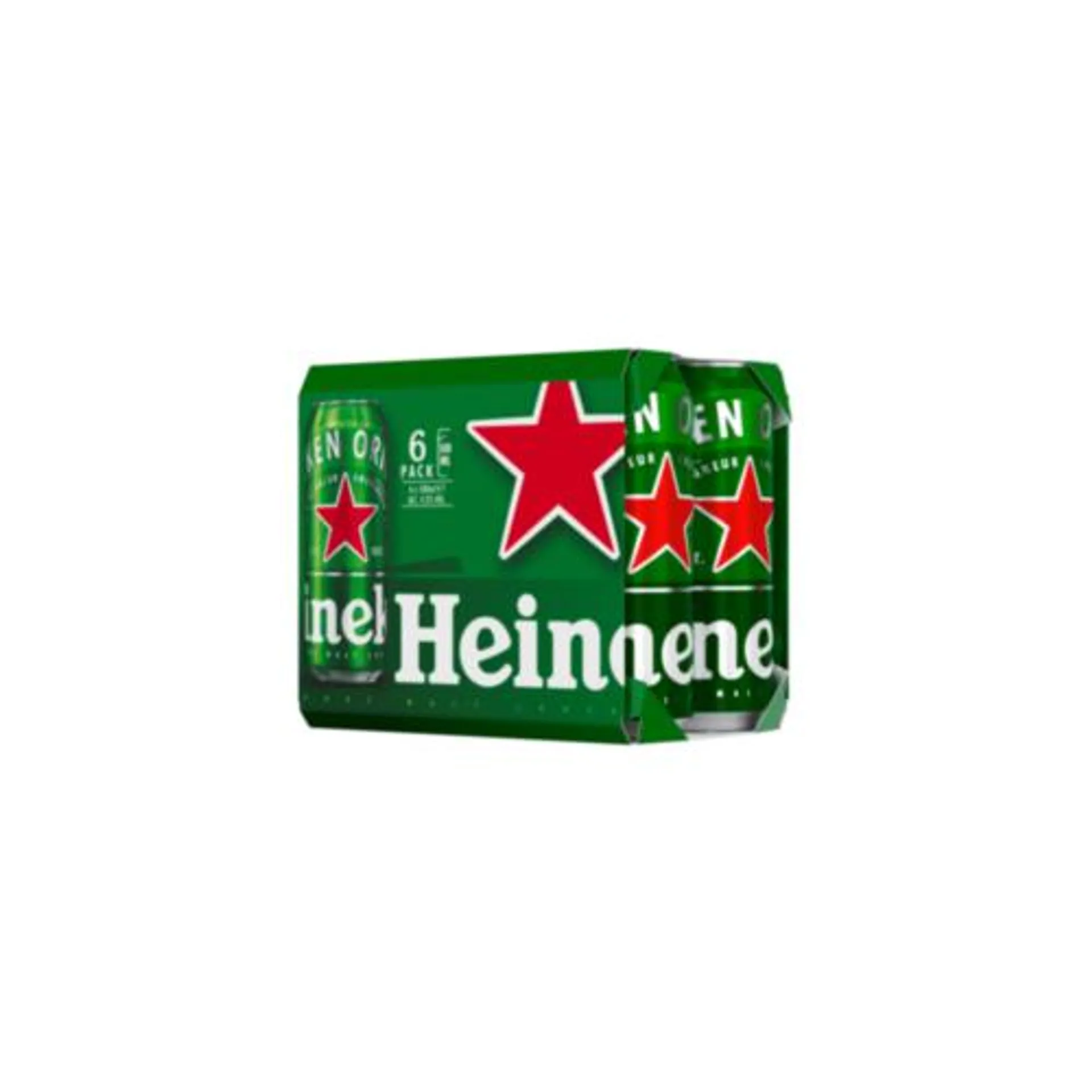 Heineken Can 6 Pack