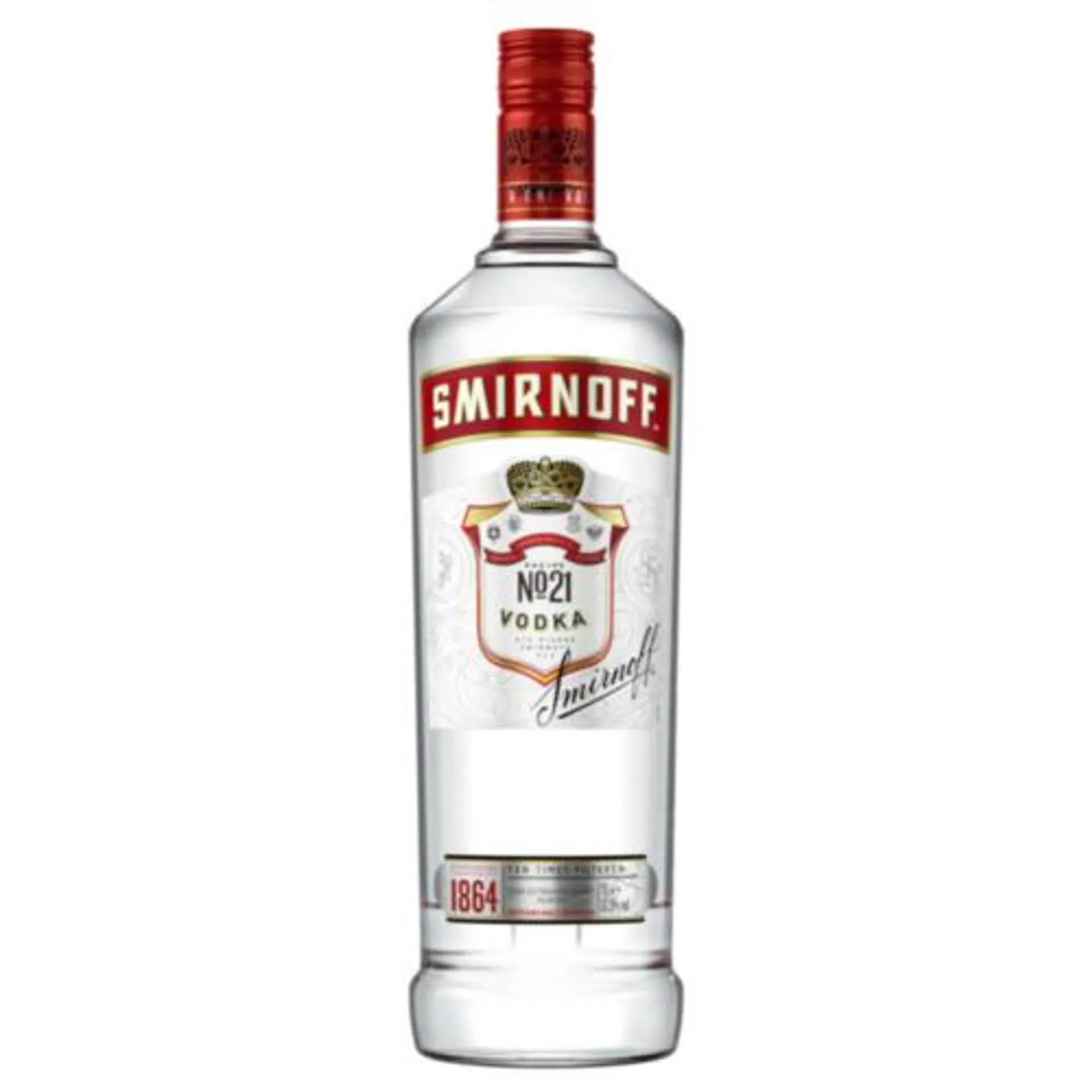 Smirnoff Vodka Bottle