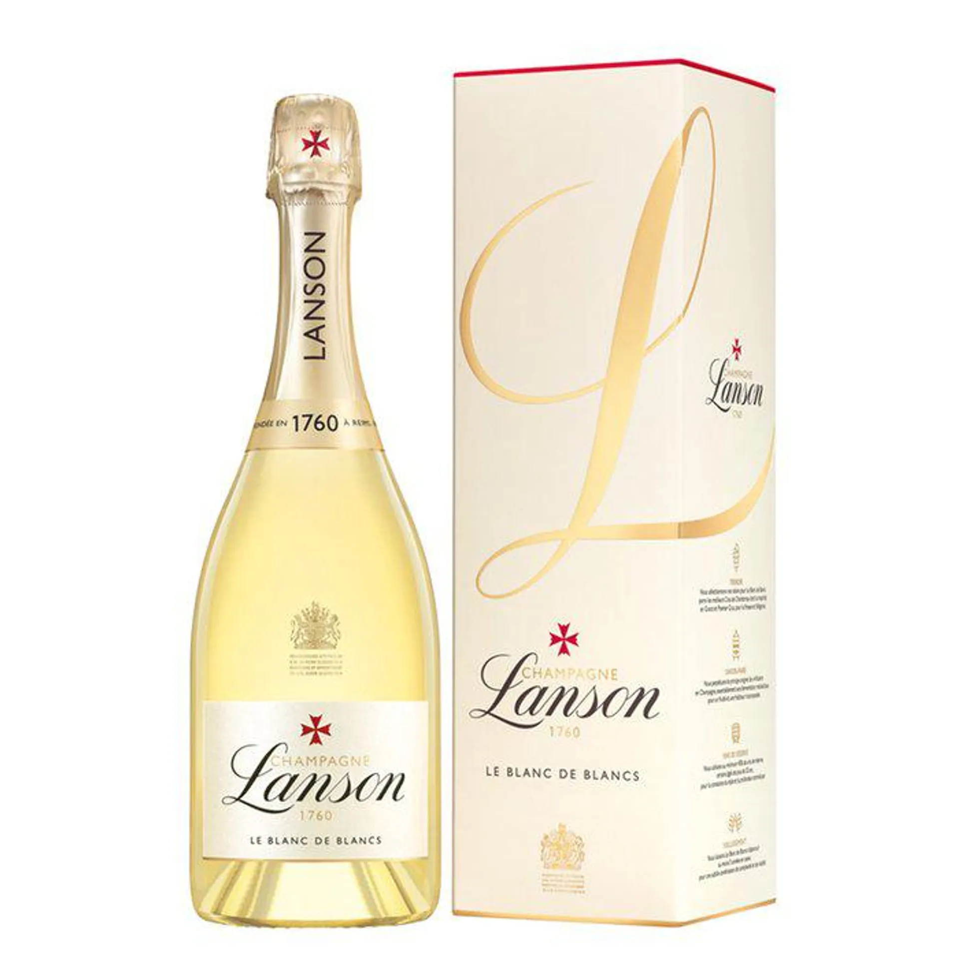Lanson Le Blanc de Blancs Champagne Gift Box