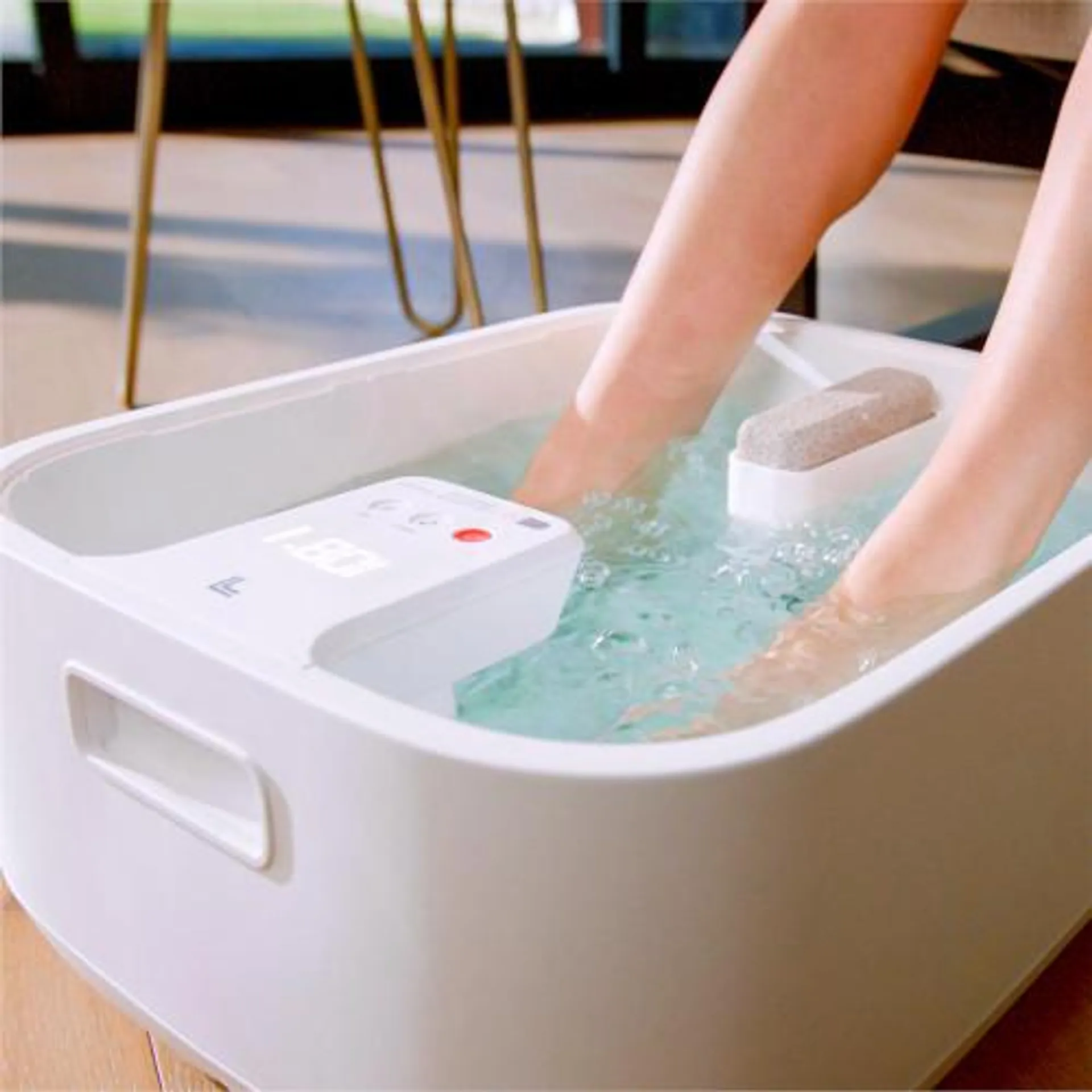 Spahaven Foot Bath Heated Massage Spa by Sharper Image