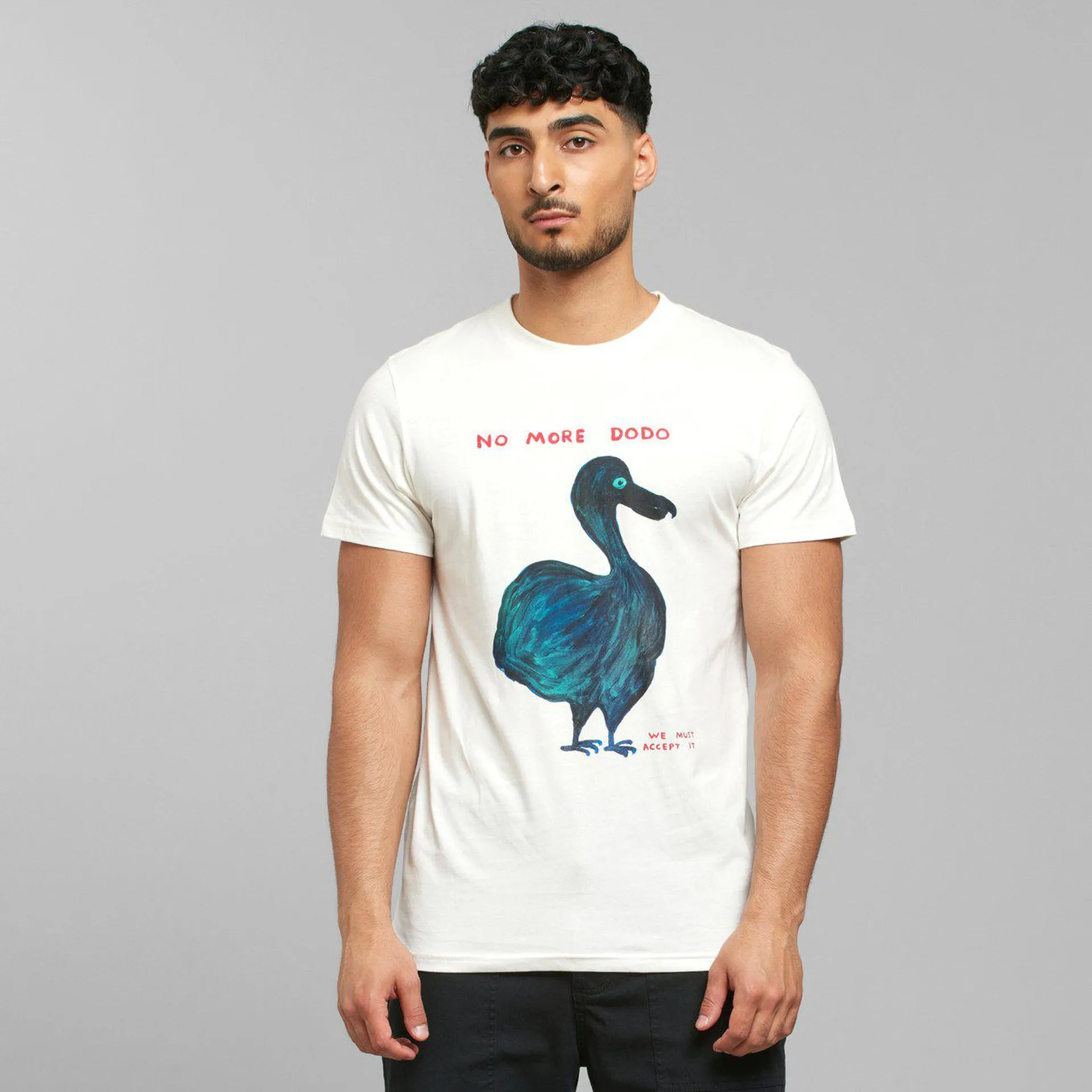 T-shirt Stockholm Shrigley Dodo Off White