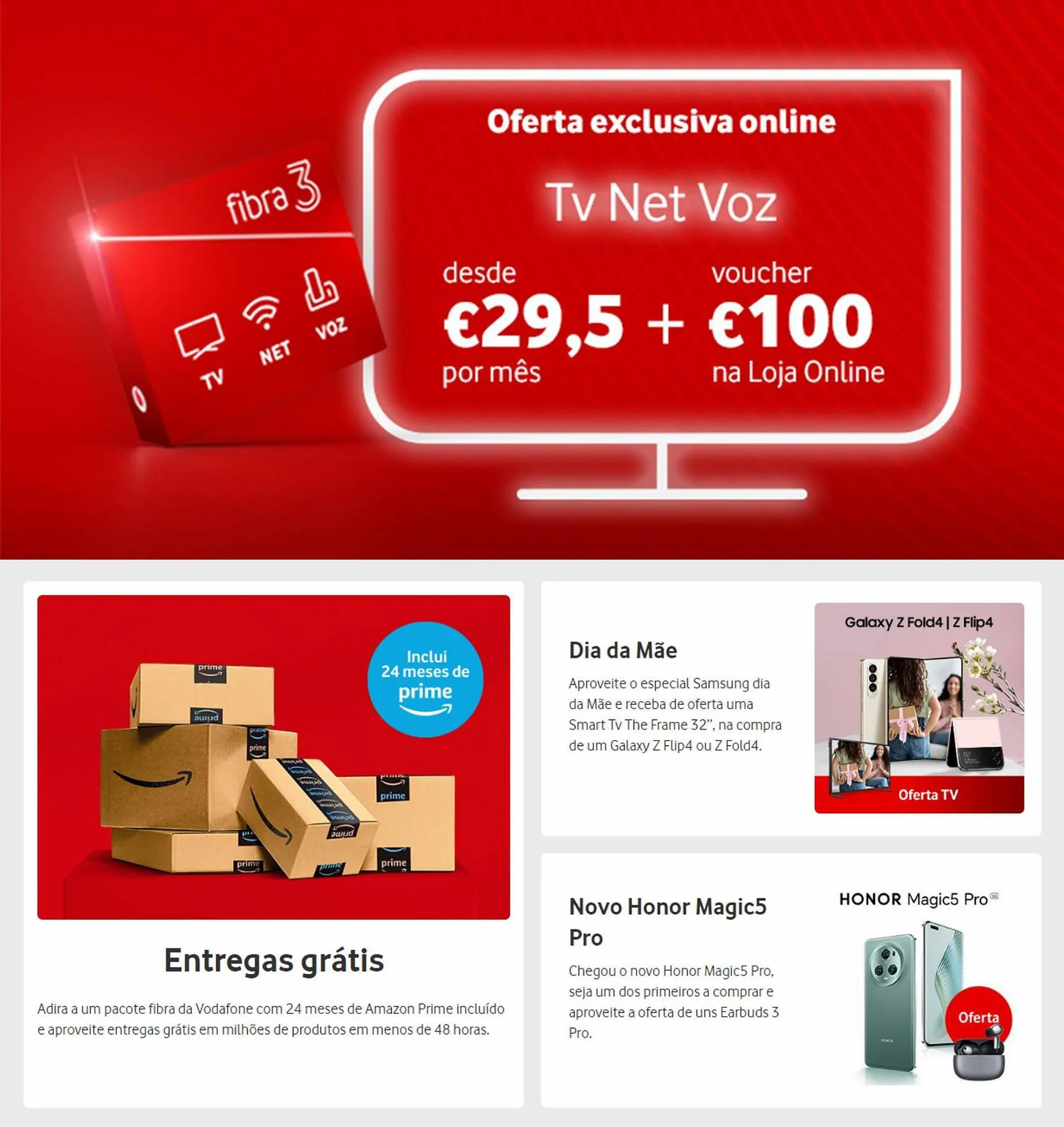 Folheto Vodafone - 2