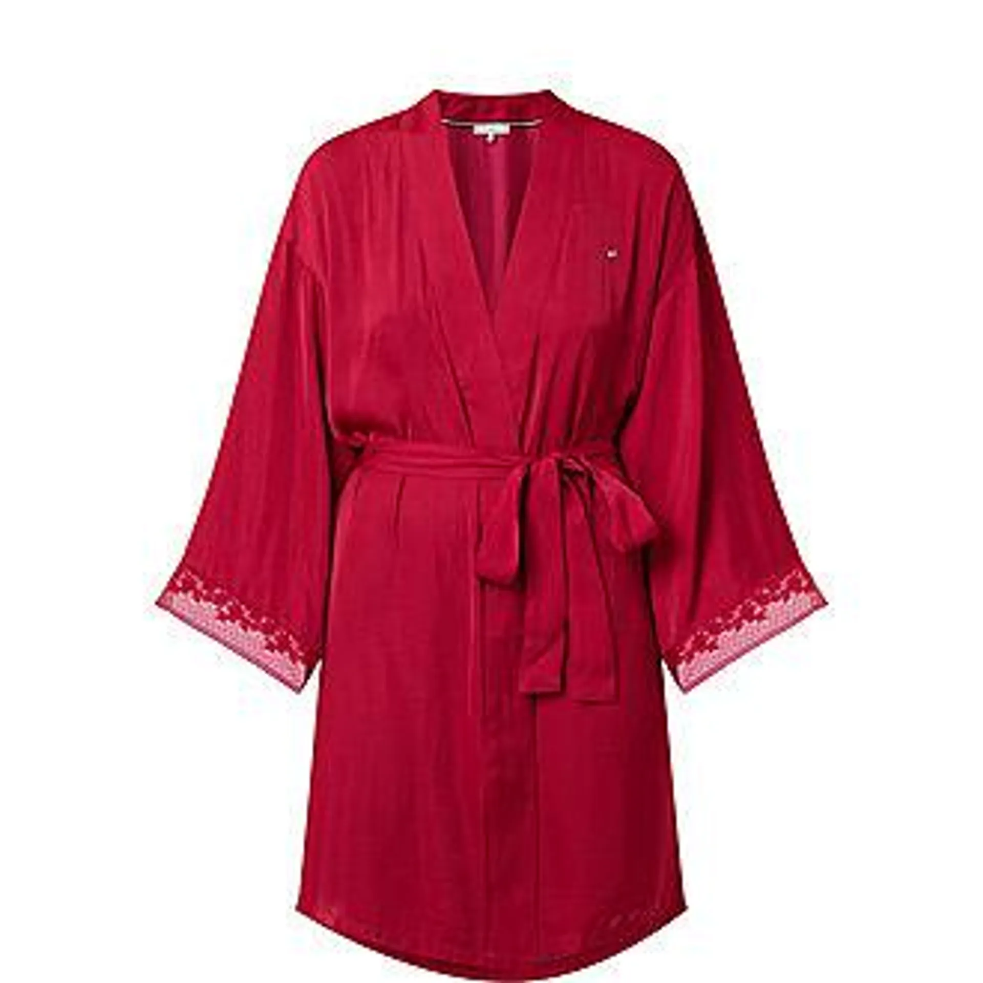 Ditsy Lace Kimono Robe
