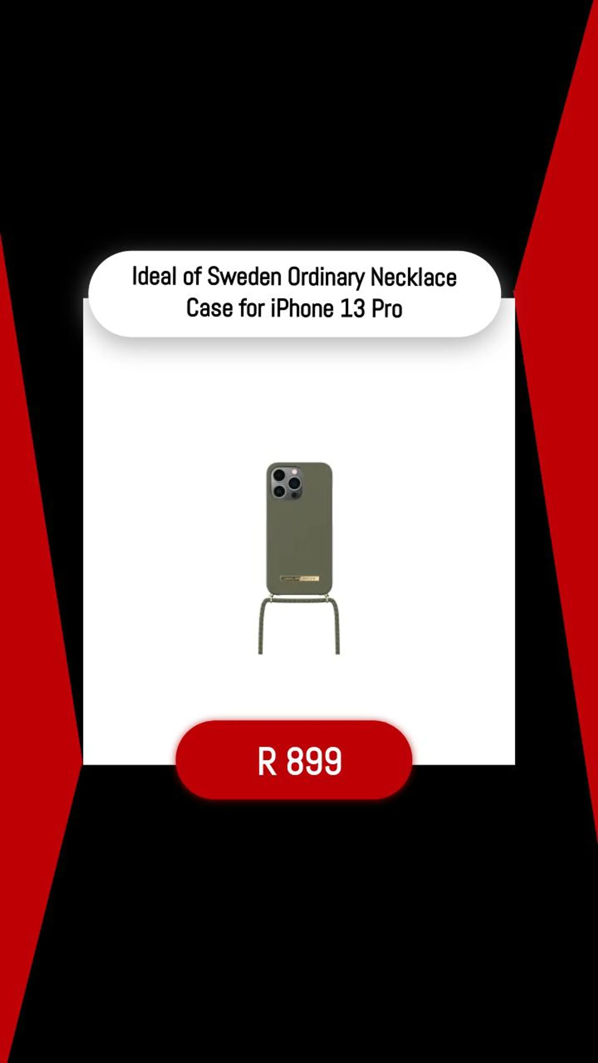Ideal of Sweden Ordinary Necklace Case for iPhone 13 Pro