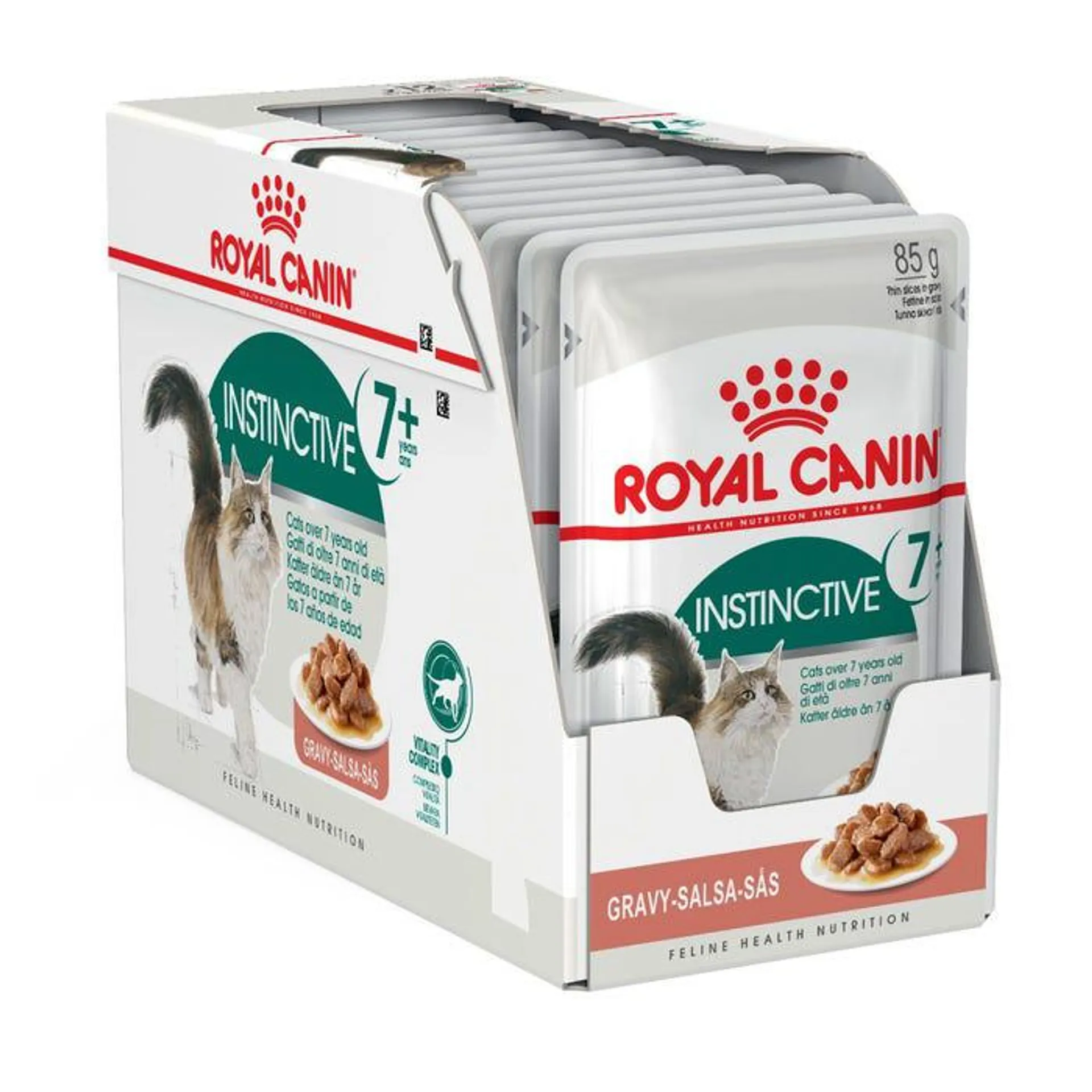 Royal Canin Instinctive +7 Senior Cat Food In Gravy 85g