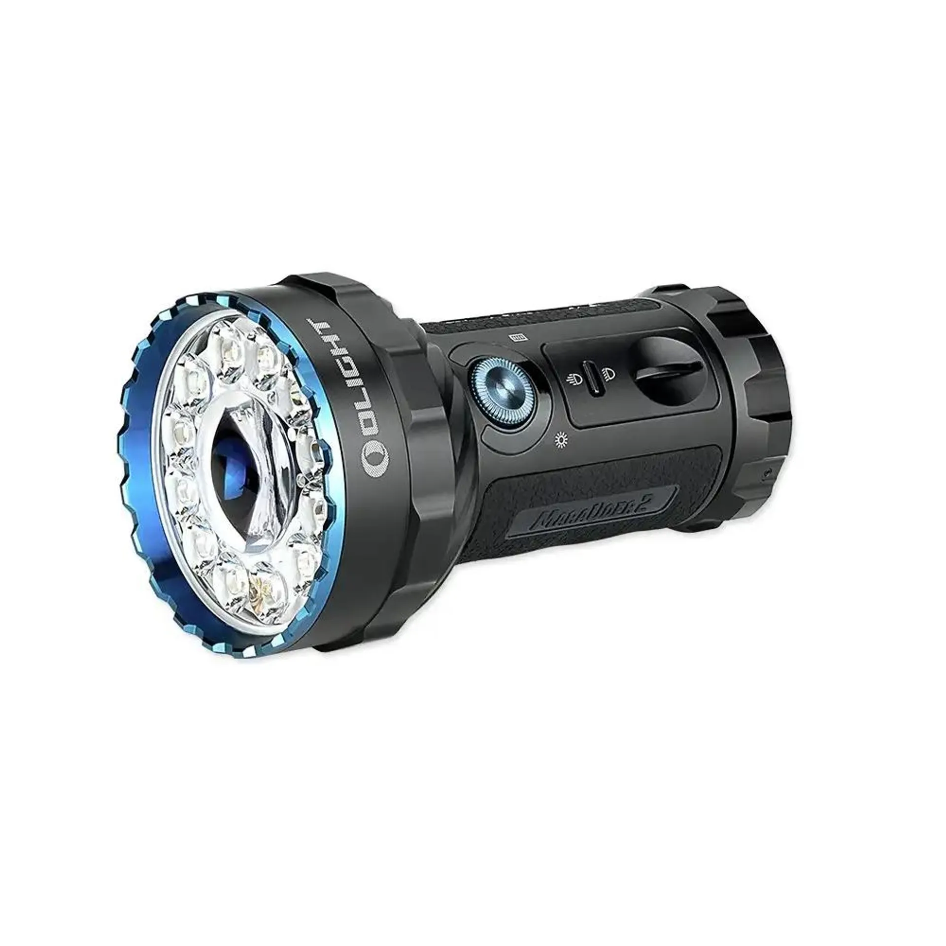 Olight Marauder 2 Leistungsstarke Taschenlampe - Schwarz