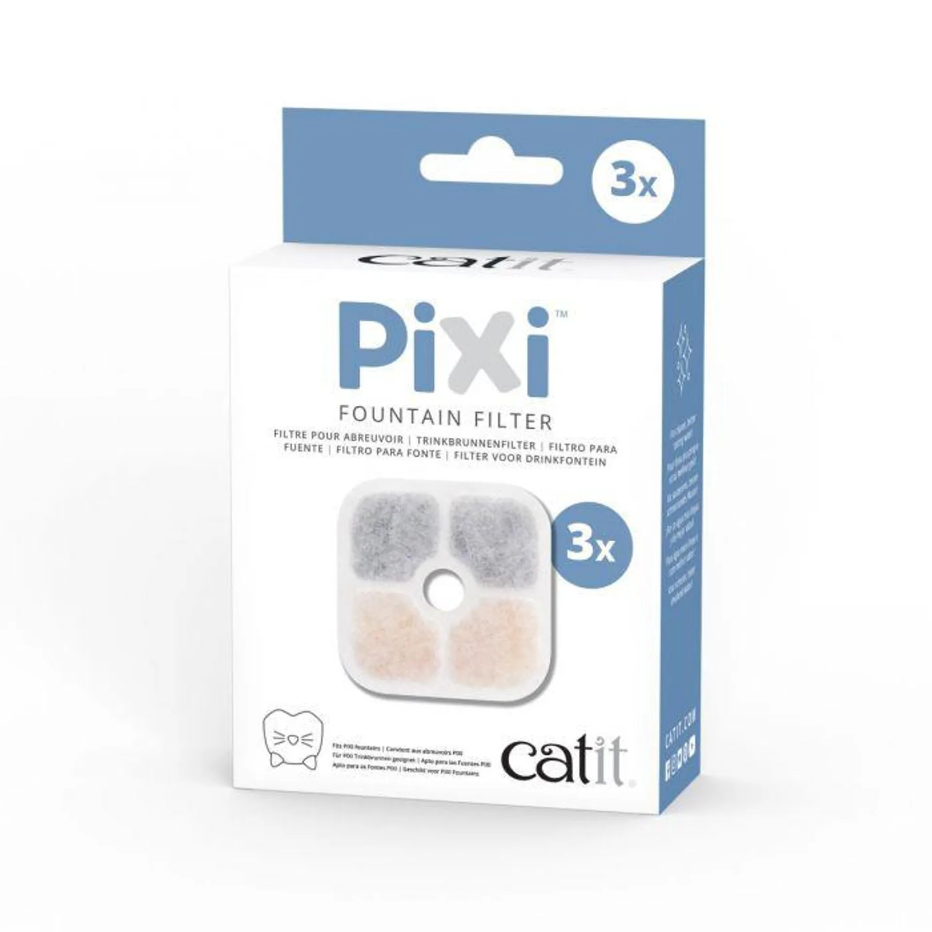 Catit Pixi Fountain Cartridge (3pk)