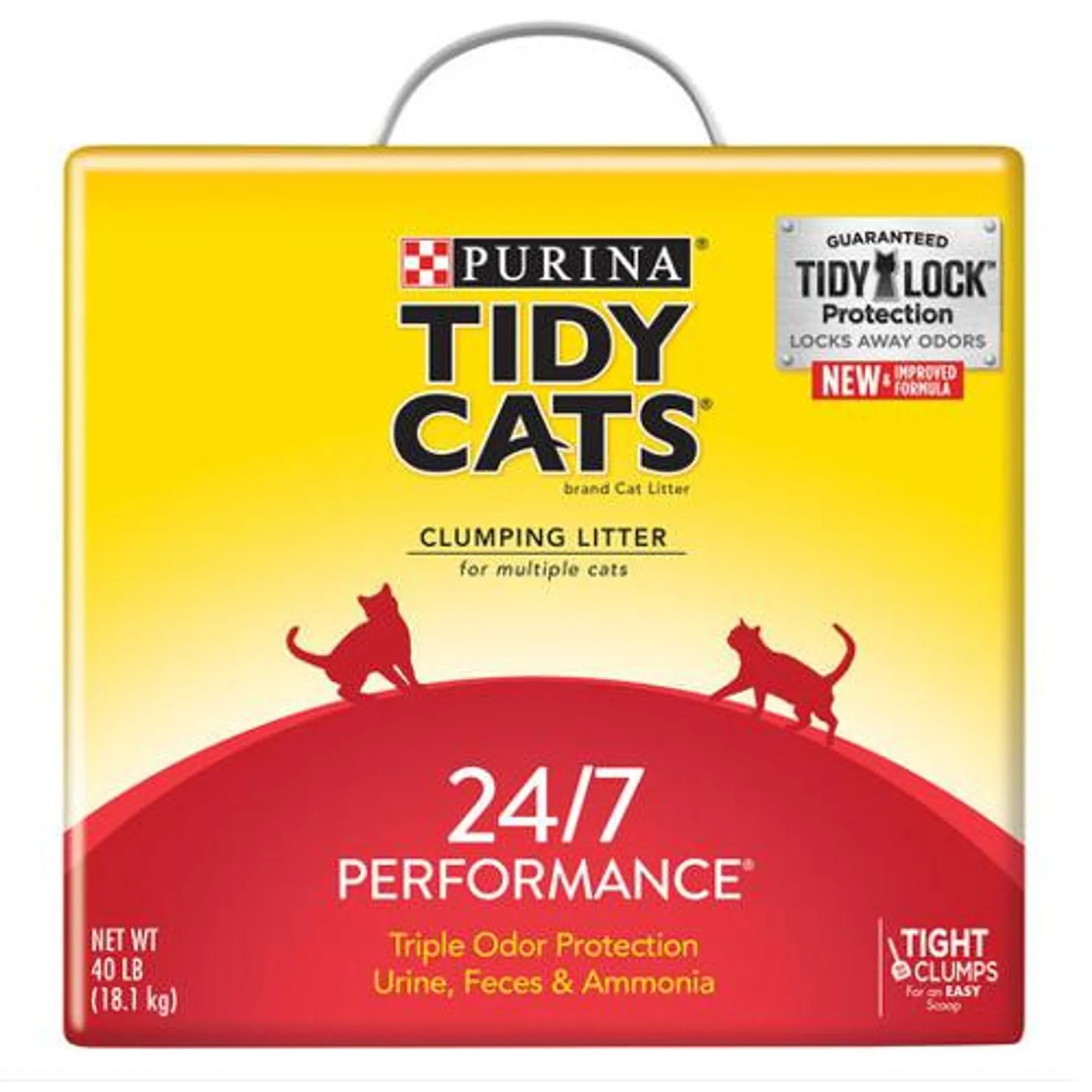 Tidy Cats 24/7 Scoop Box, 40 LB