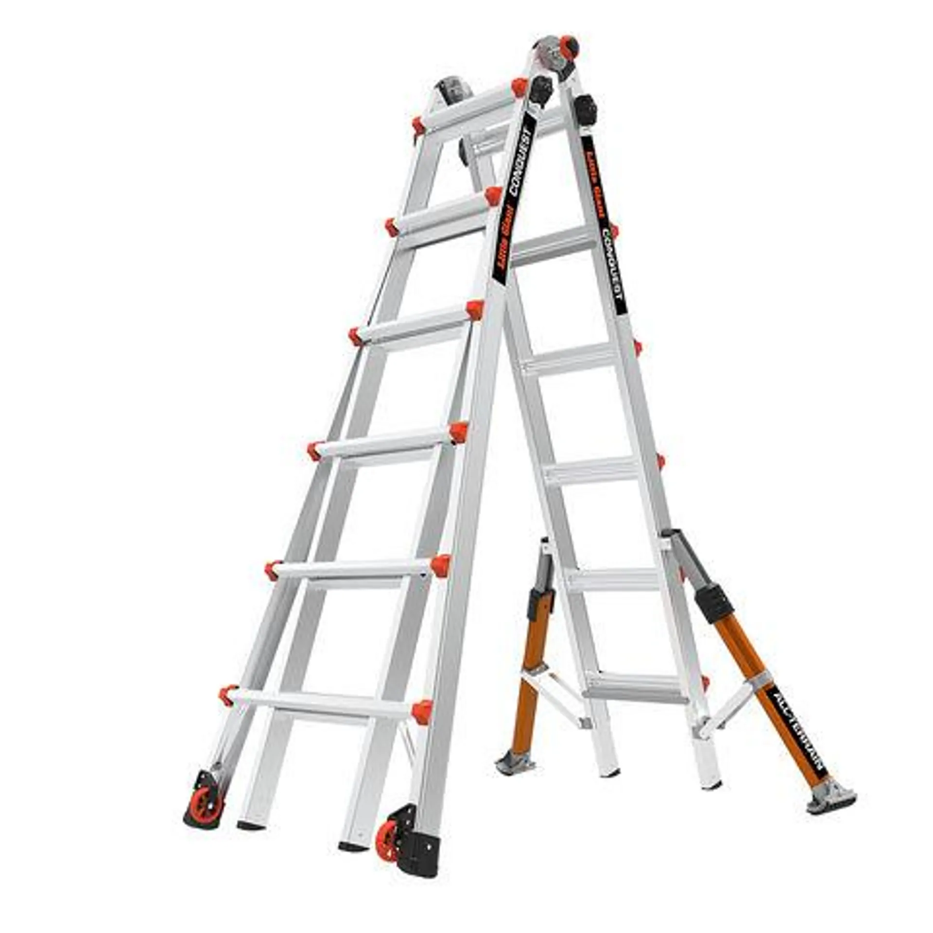 Little Giant 6 Rung Conquest All Terrain Multi-Purpose Ladder