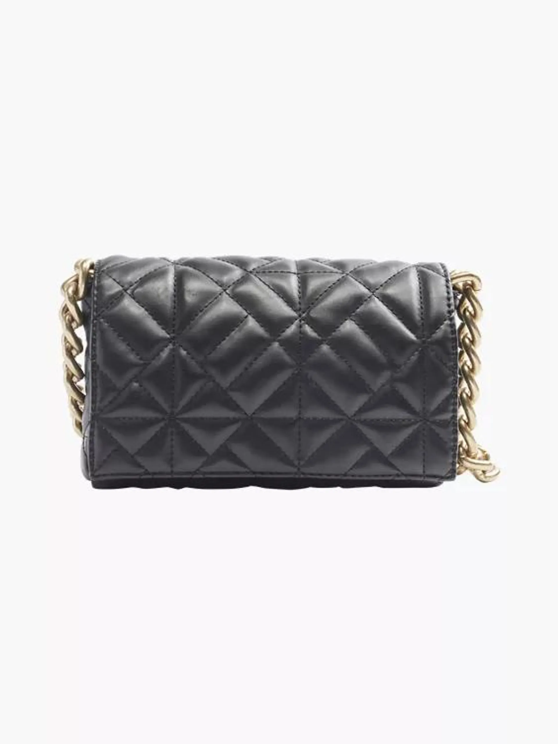 Black Quilted Chain Bag
