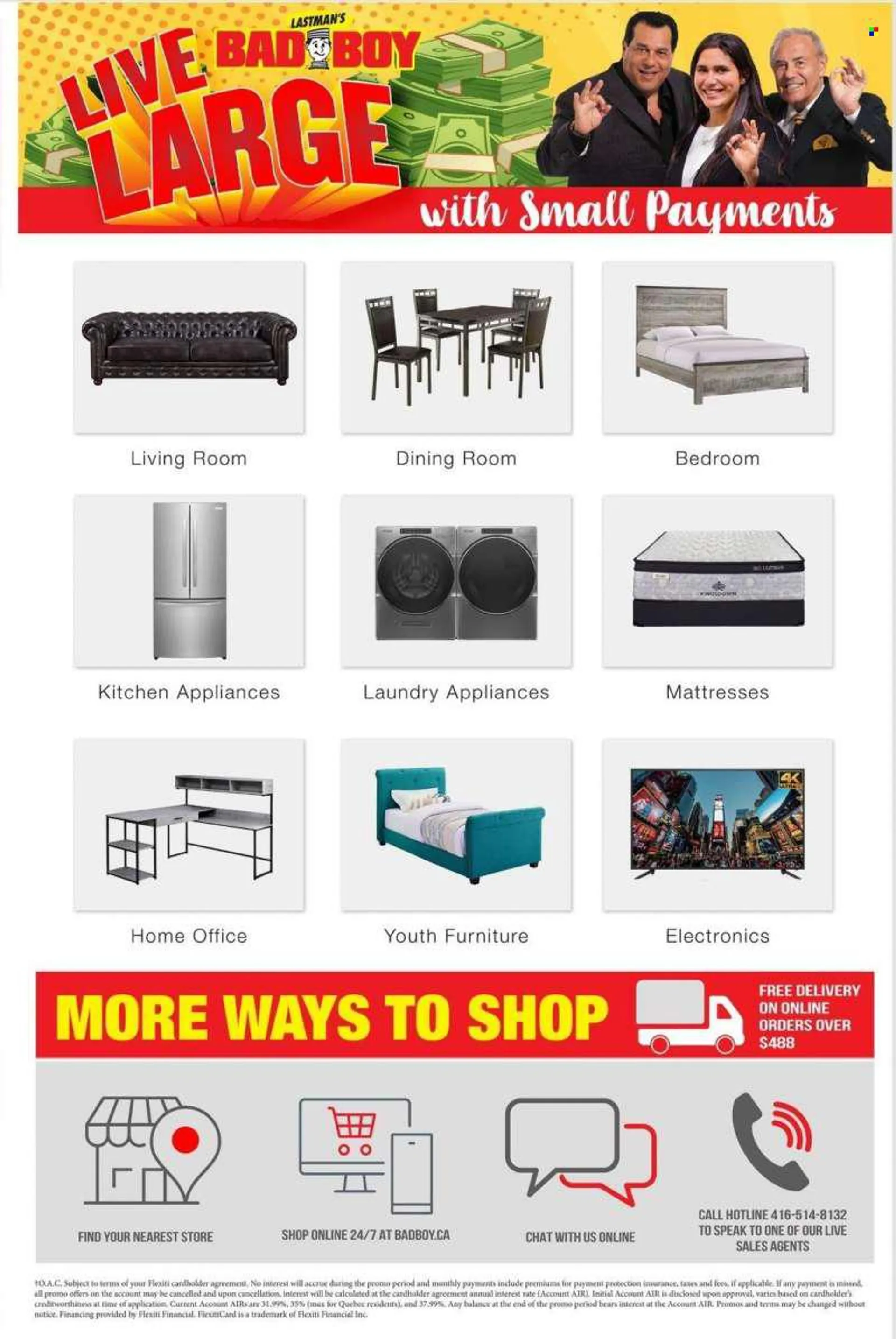 Bad Boy Superstore Flyer - July 14, 2022 - August 03, 2022 - Sales products - mattress. Page 18.