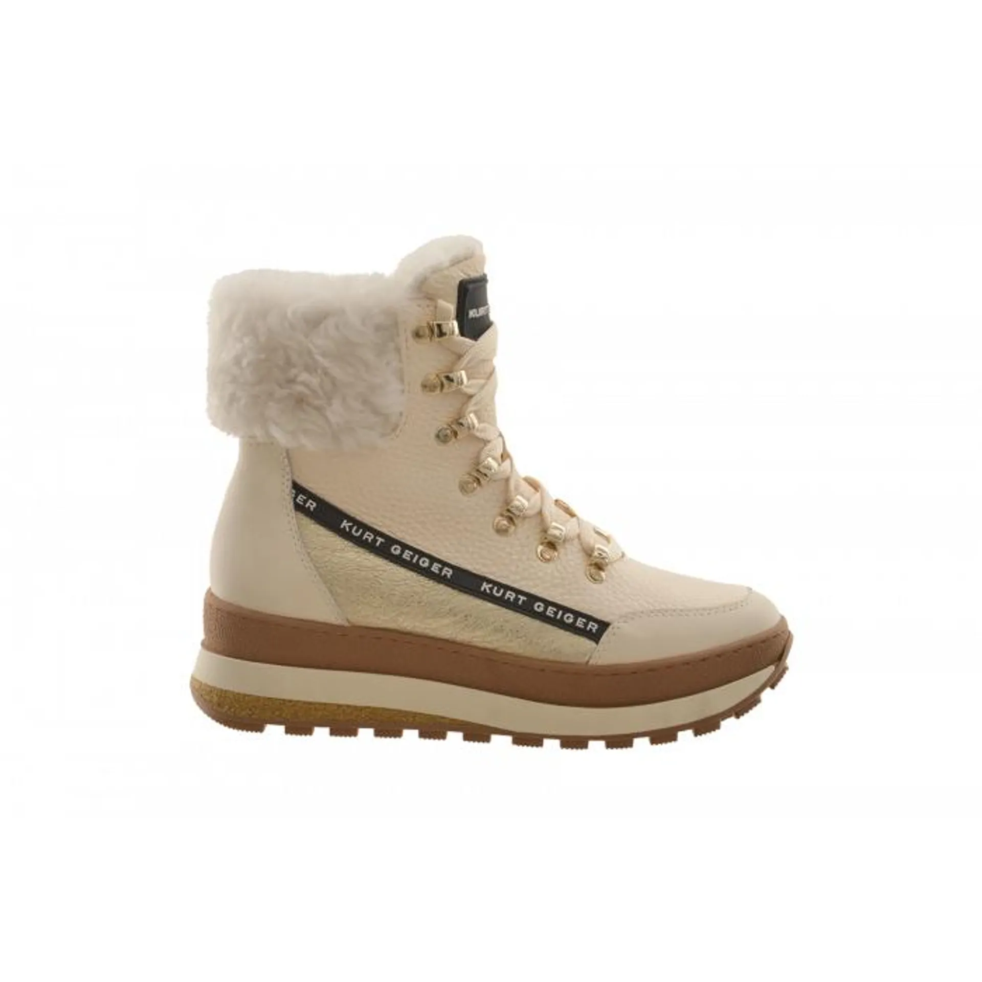 Kurt Geiger Multi Layer Boot W Shearling Collar