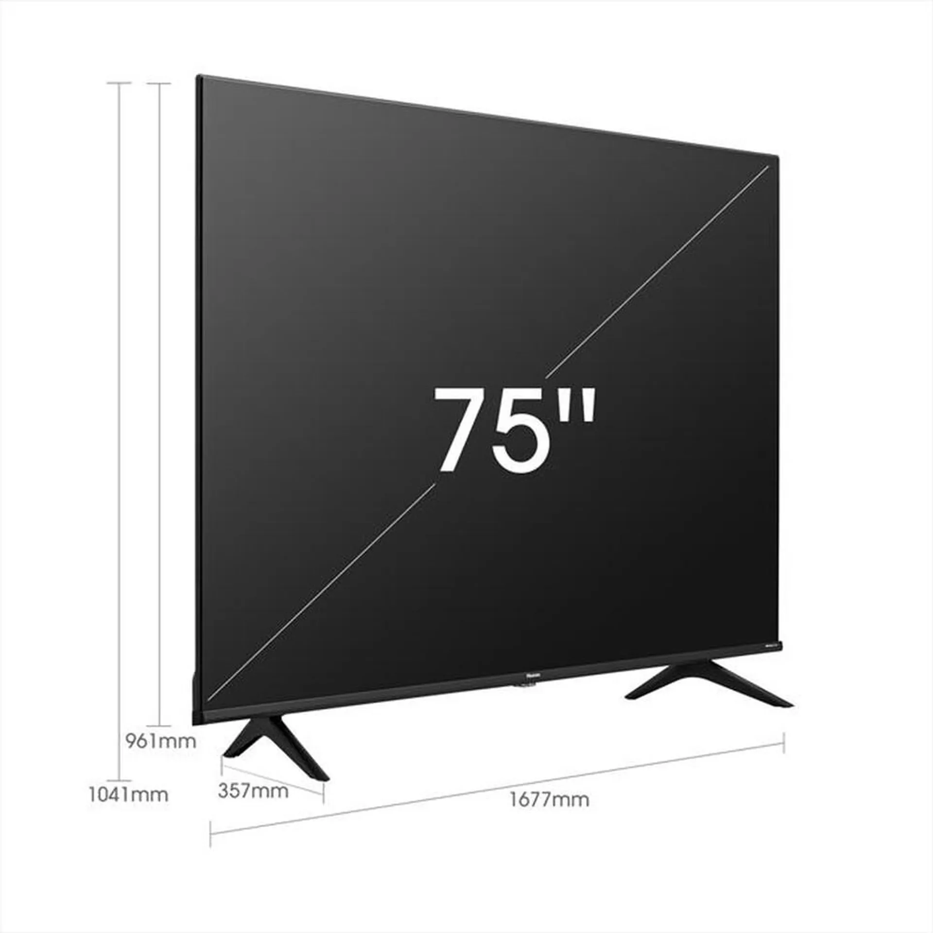 HISENSE - Smart Tv UHD 4K Dolby Vision 75" 75A6DG-Black