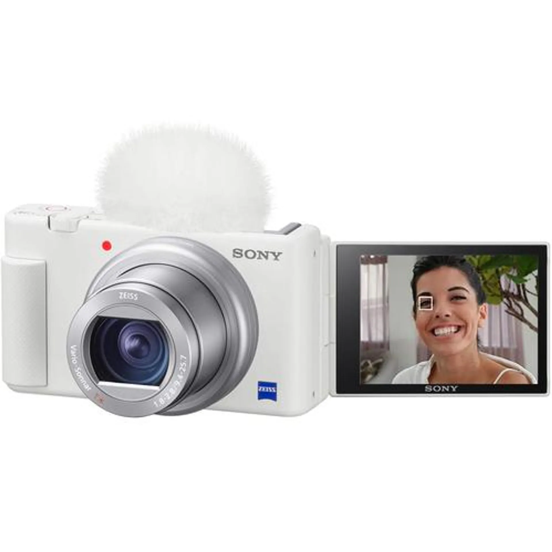 Sony ZV-1 Compact Digital Vlogging 4K Camera for Content Creators & Vloggers DCZV1/W