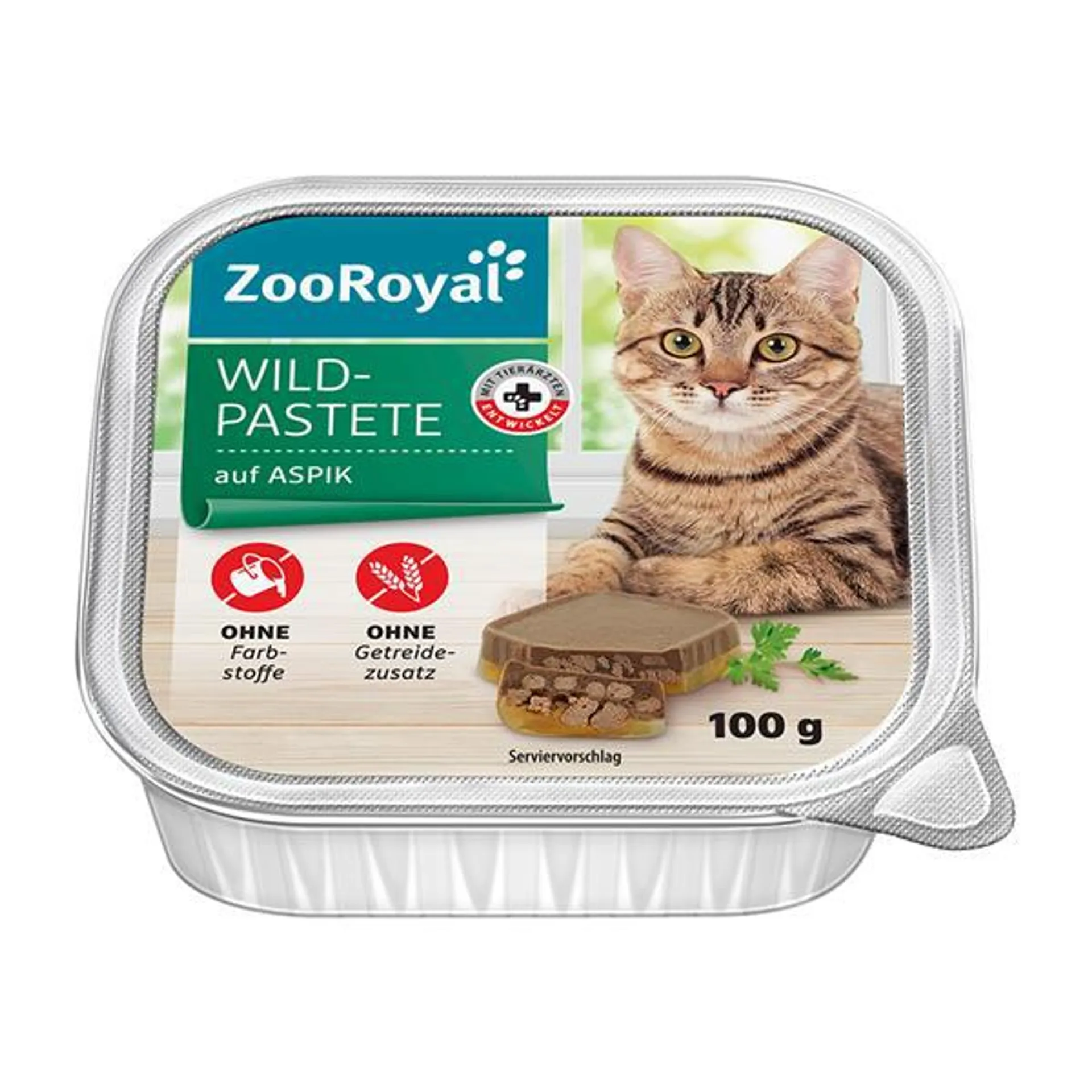 ZooRoyal Wild-Pastete auf Aspik
