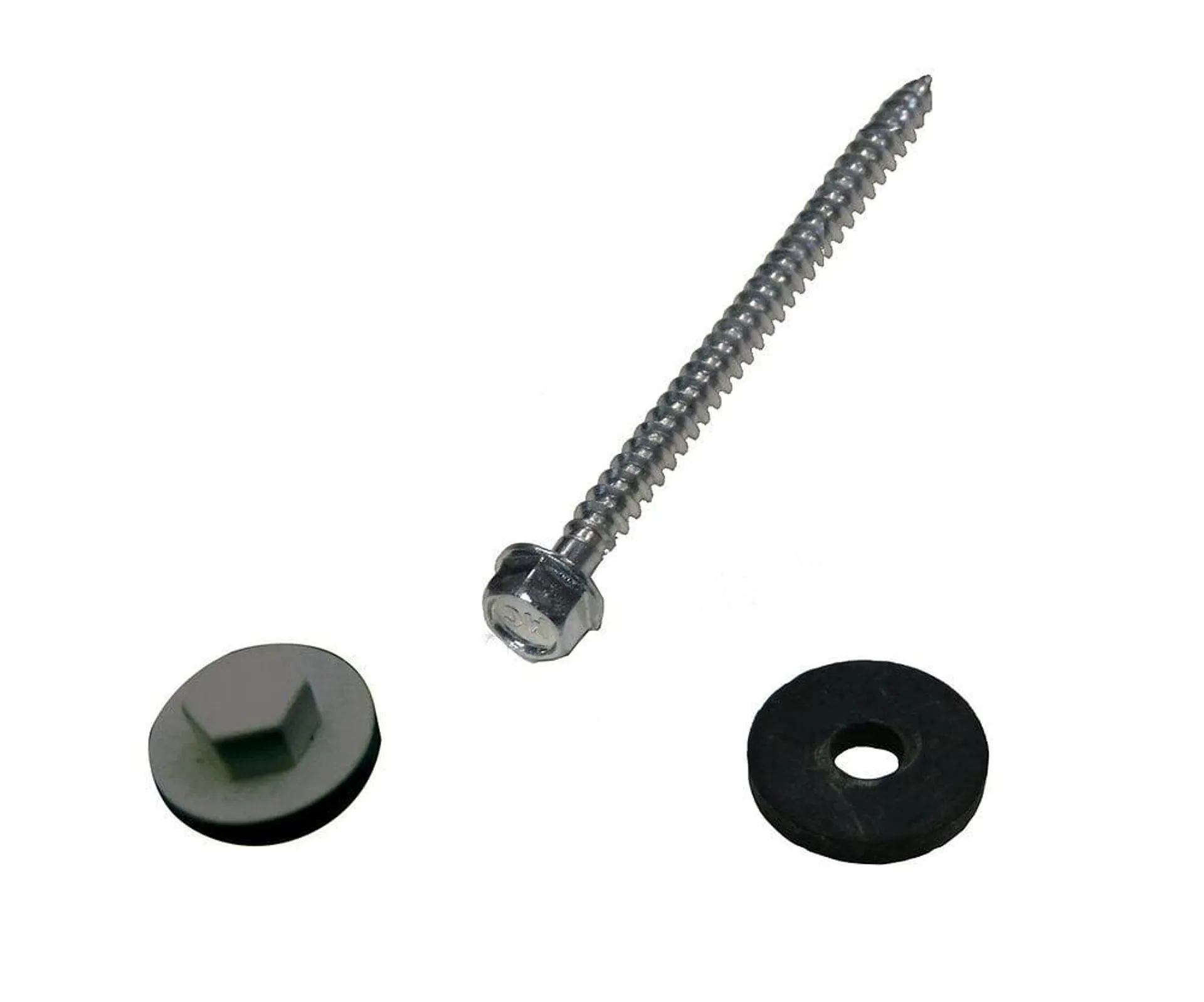 Kit de 50 fixations pour profil vissable 32mm gris