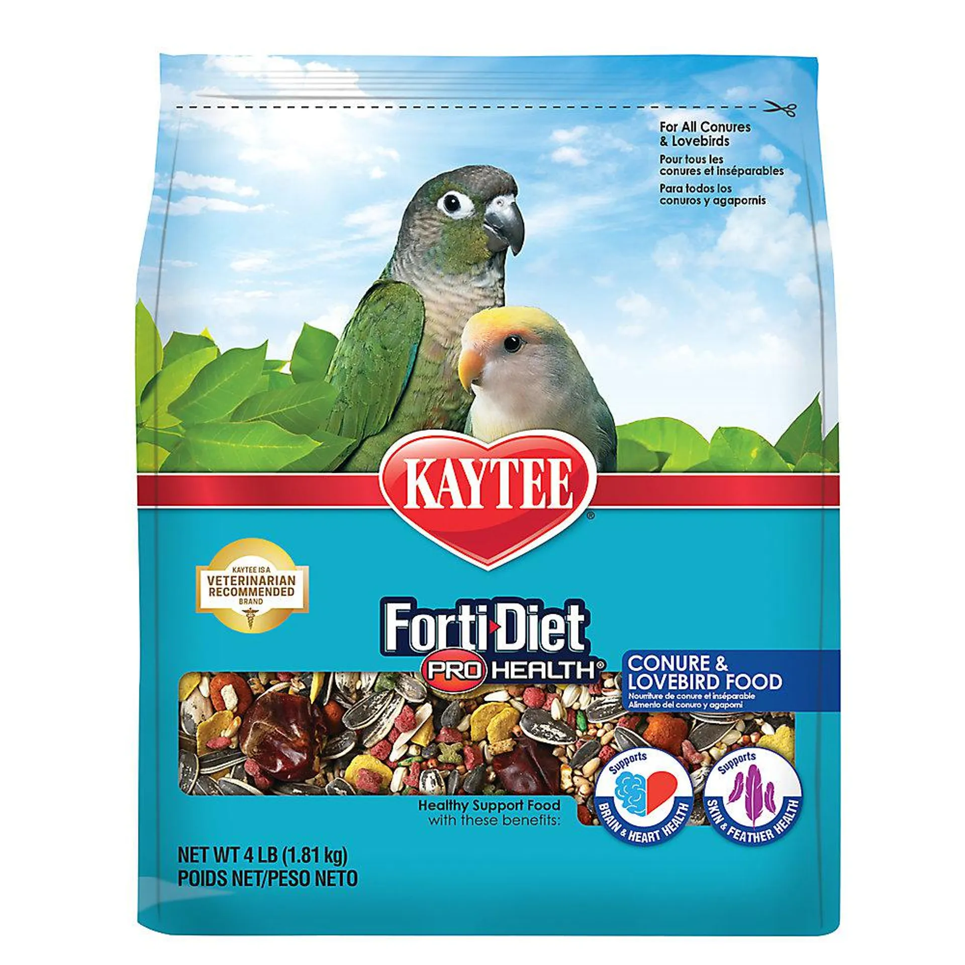 KAYTEE® FDPH Feather Conure/Lovebird Bird Food