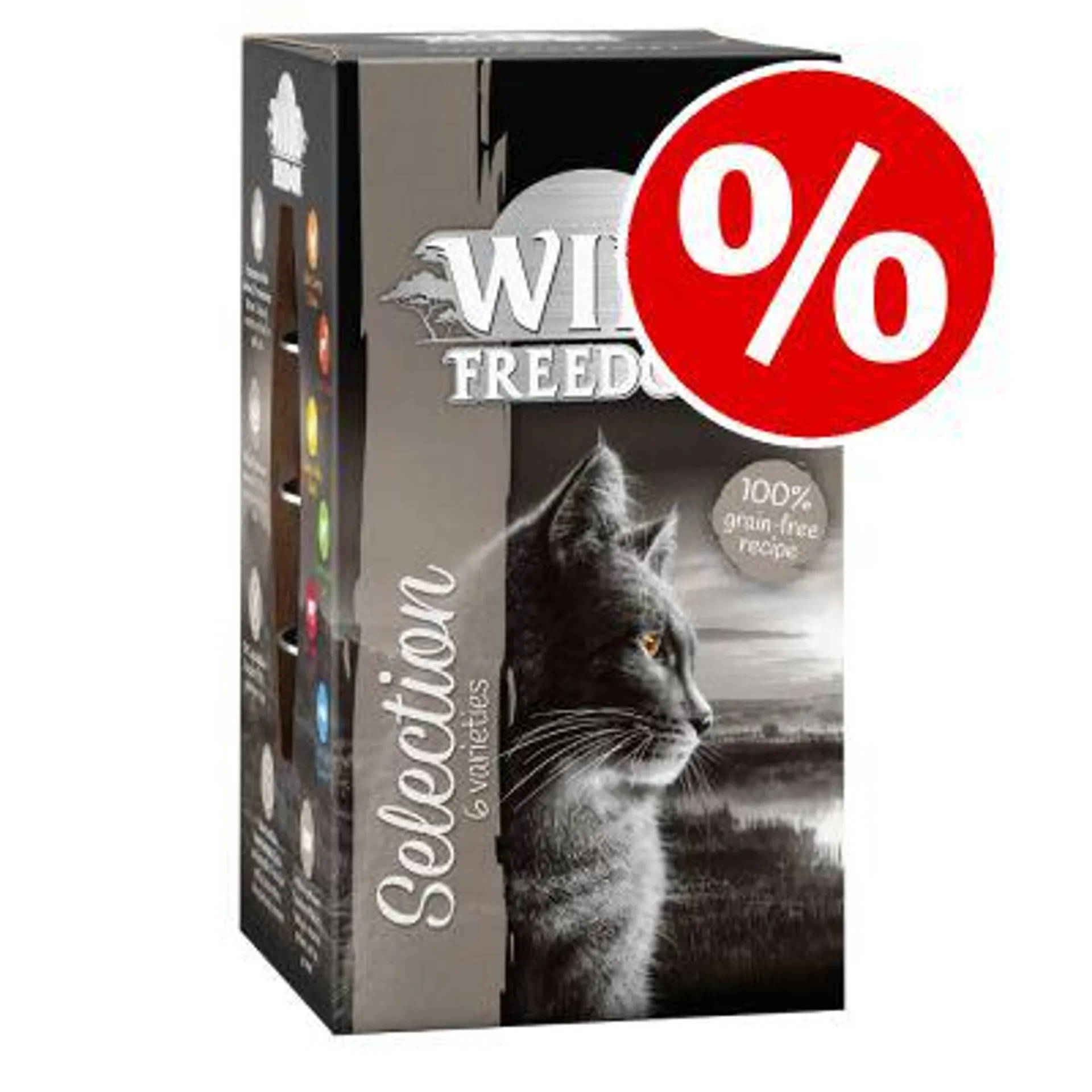 6 x 85g Wild Freedom Adult Trays Wet Cat Food - Special Price!*