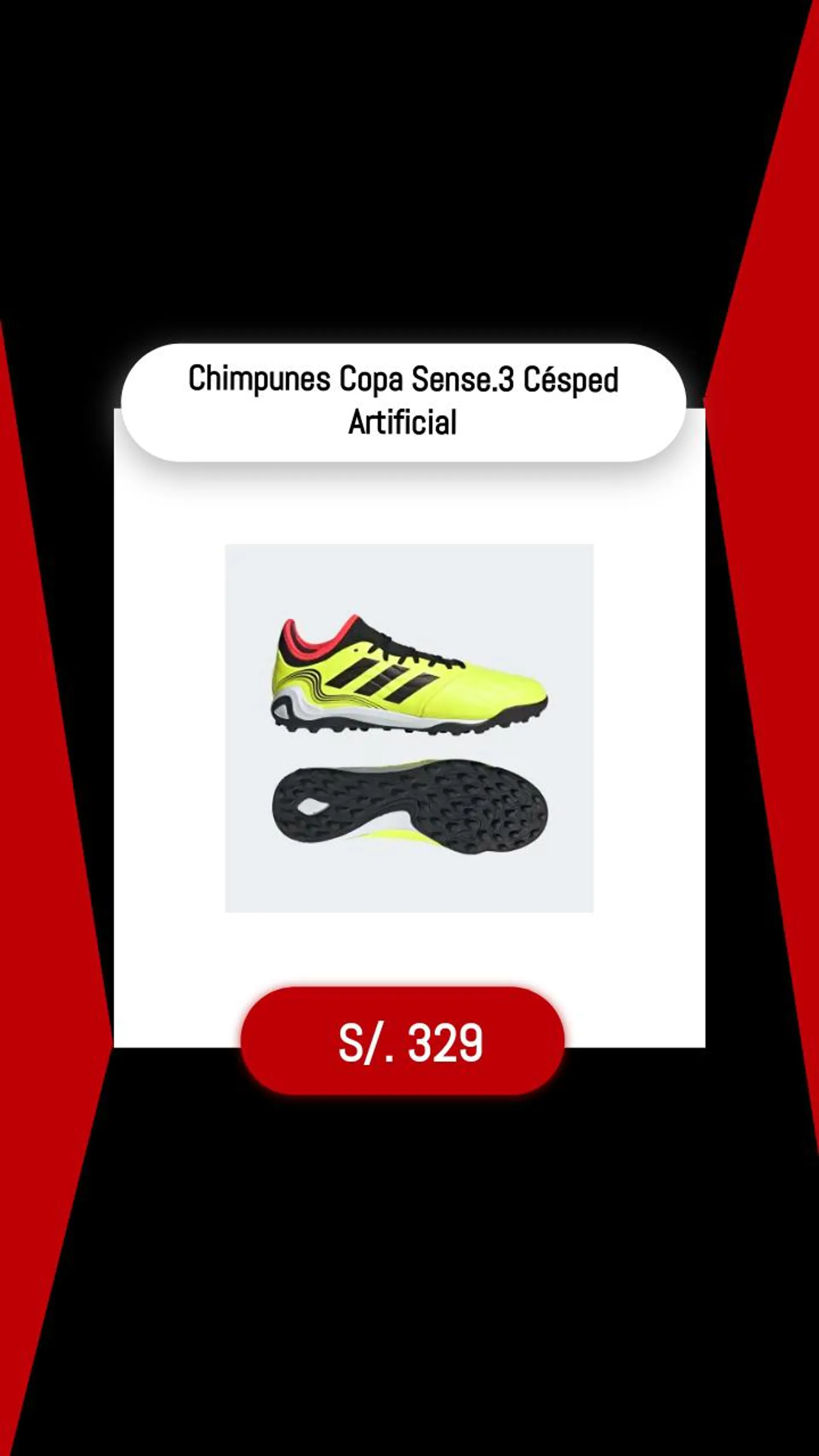 Chimpunes Copa Sense.3 Césped Artificial