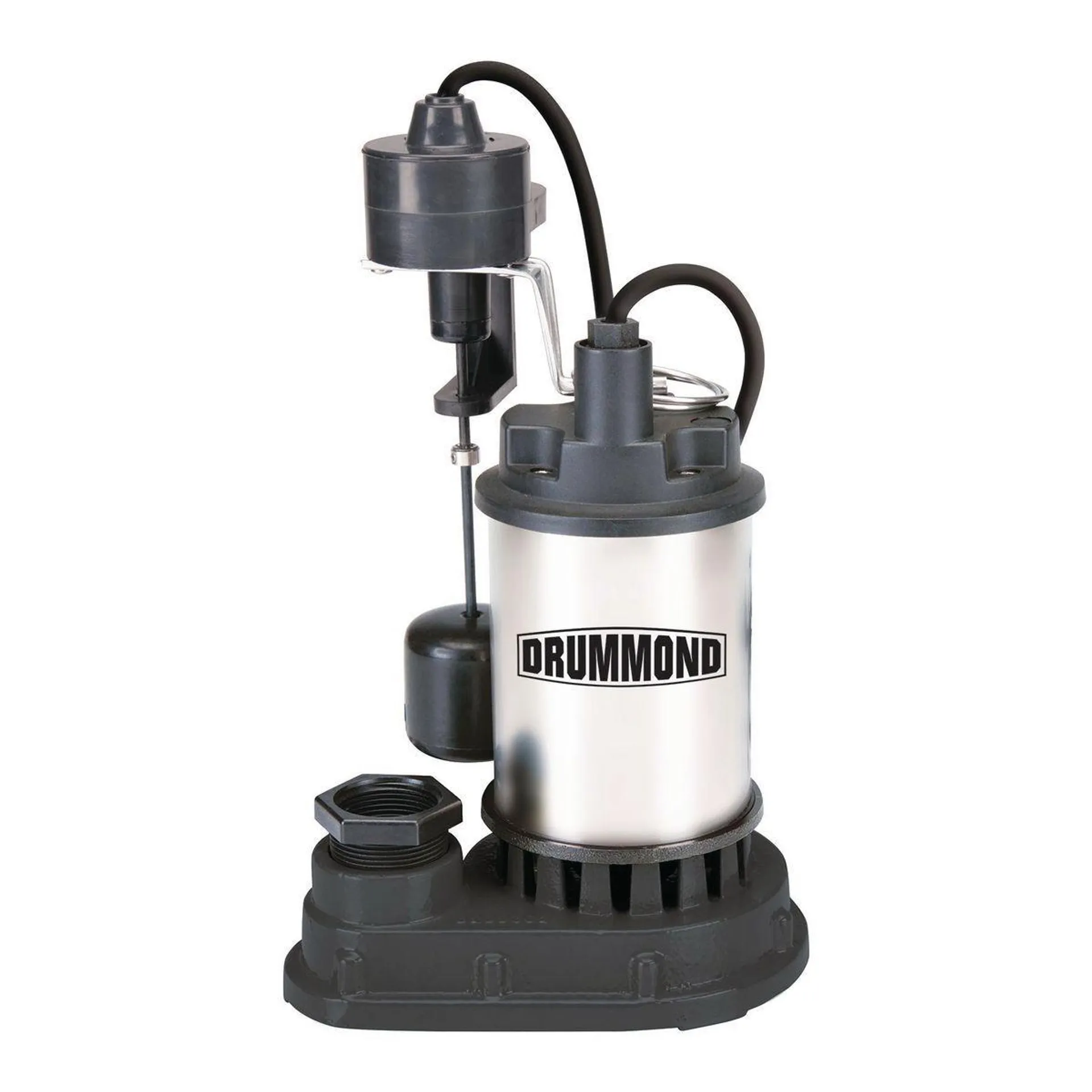 1 HP Submersible Sump Pump with Heavy Duty Vertical Float Switch, 6000 GPH