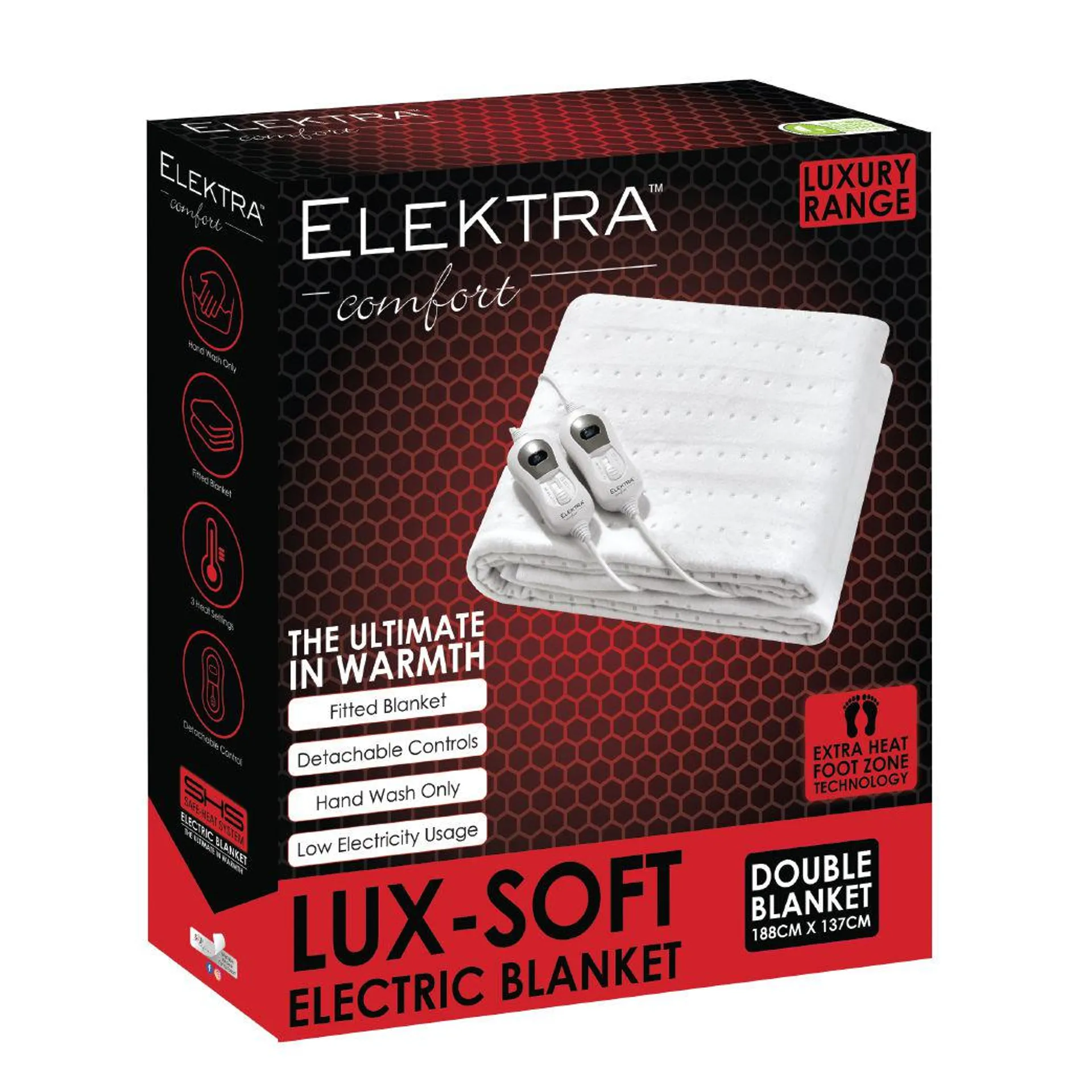 Electric Blanket Double STD Fitted