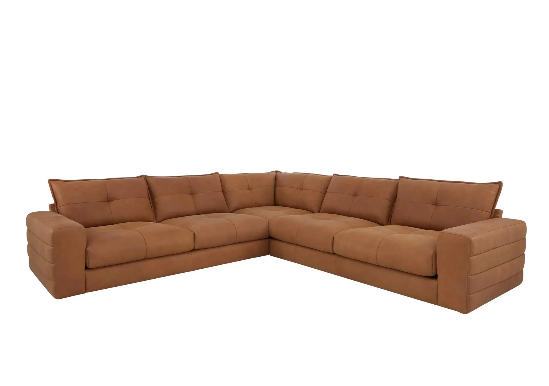 Boutique Brando Large Leather Corner Sofa