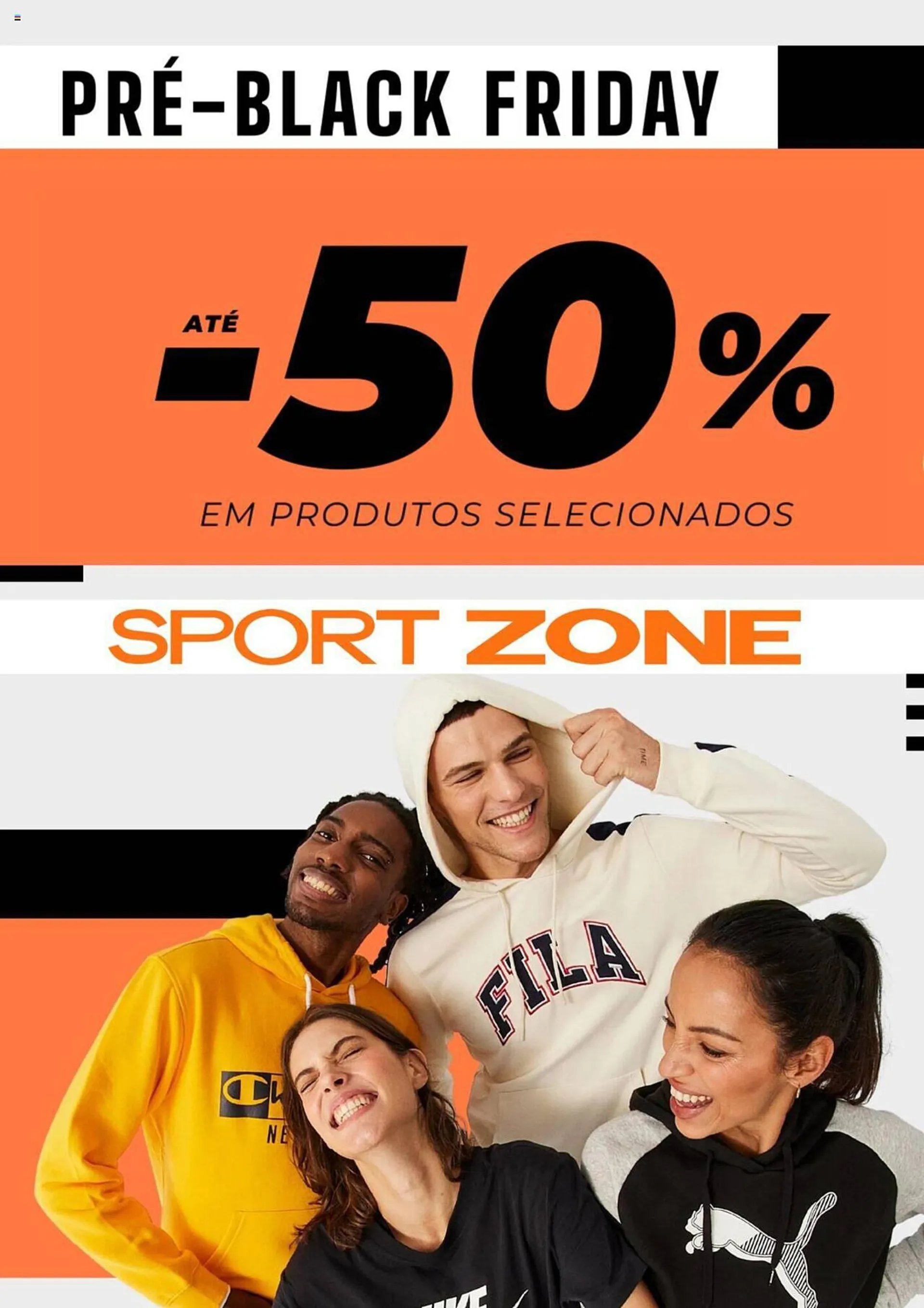 Folheto Sport Zone - 1