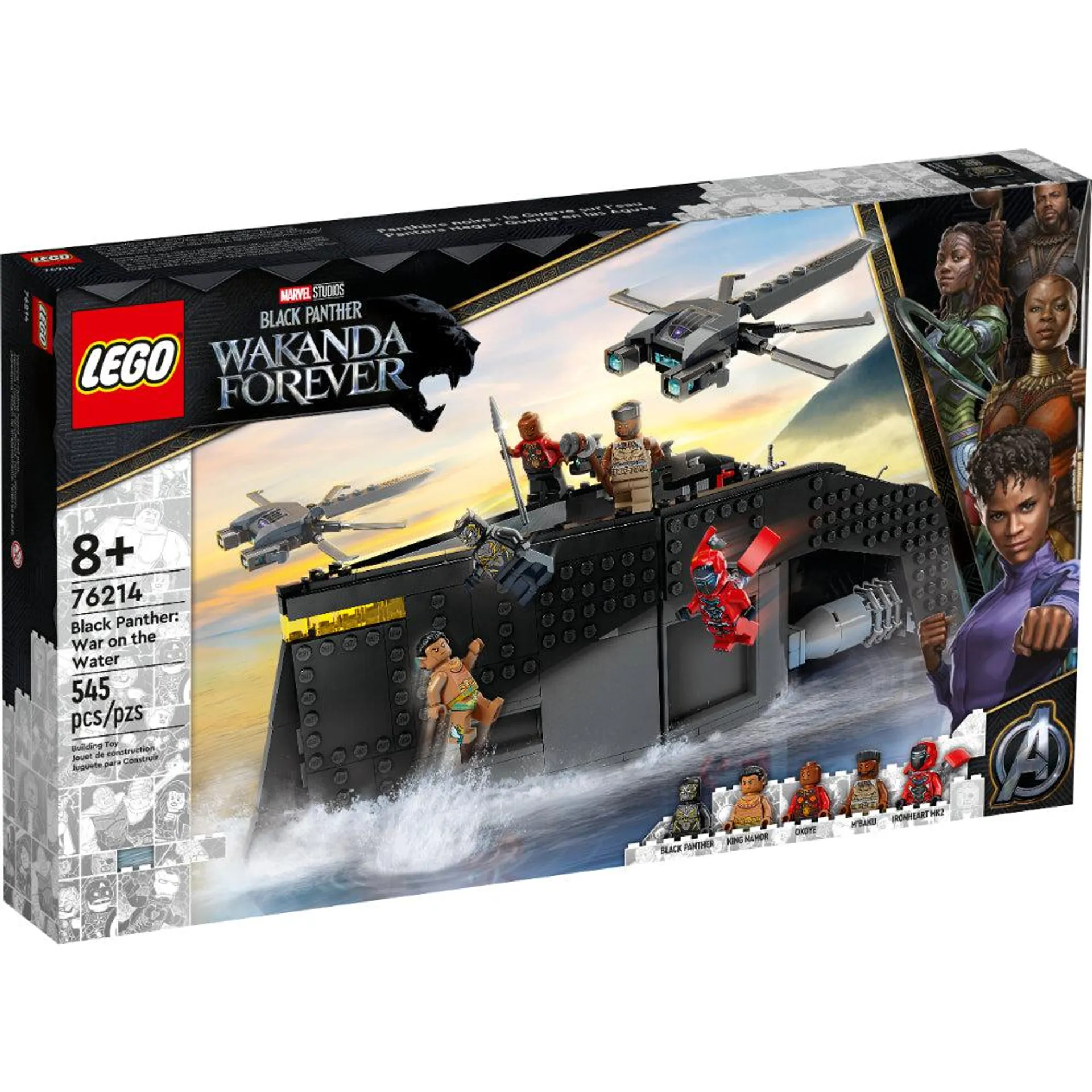LEGO® Marvel Pantera Negra: Guerra en el agua