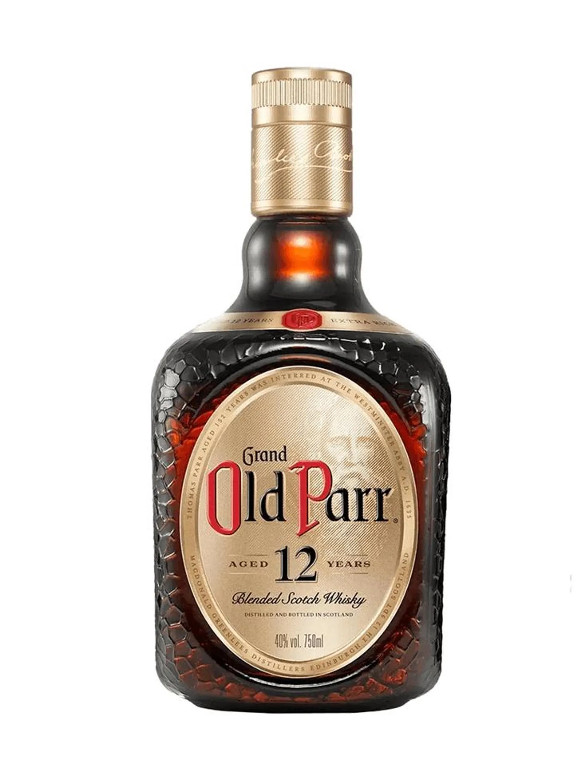 WHISKY OLD PARR 12 AÑOS 750ML